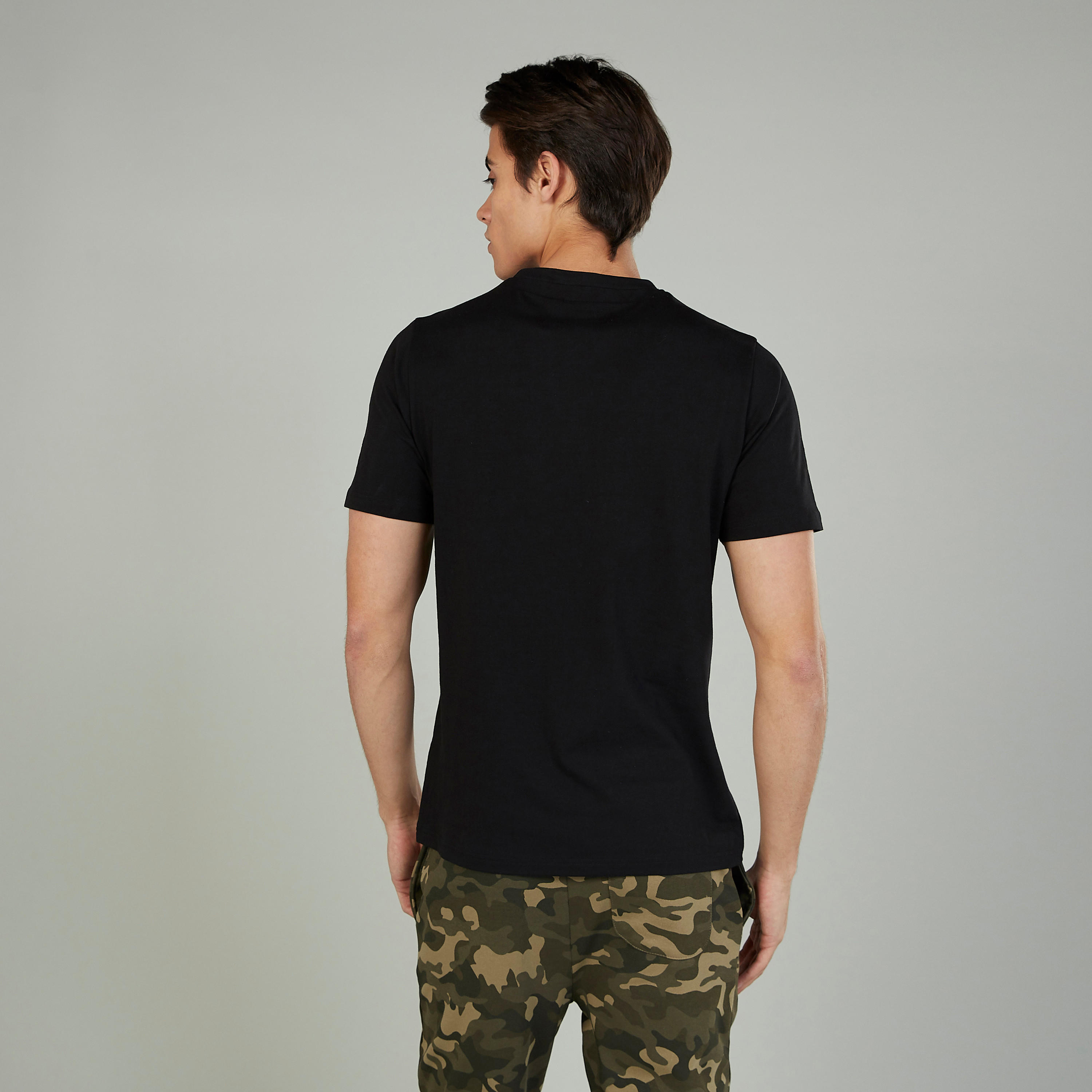 Sustainable Slim Fit Batman Printed T-shirt with Short Sleeves-men-clothing-tshirtsandpolos-tshirts-image-4