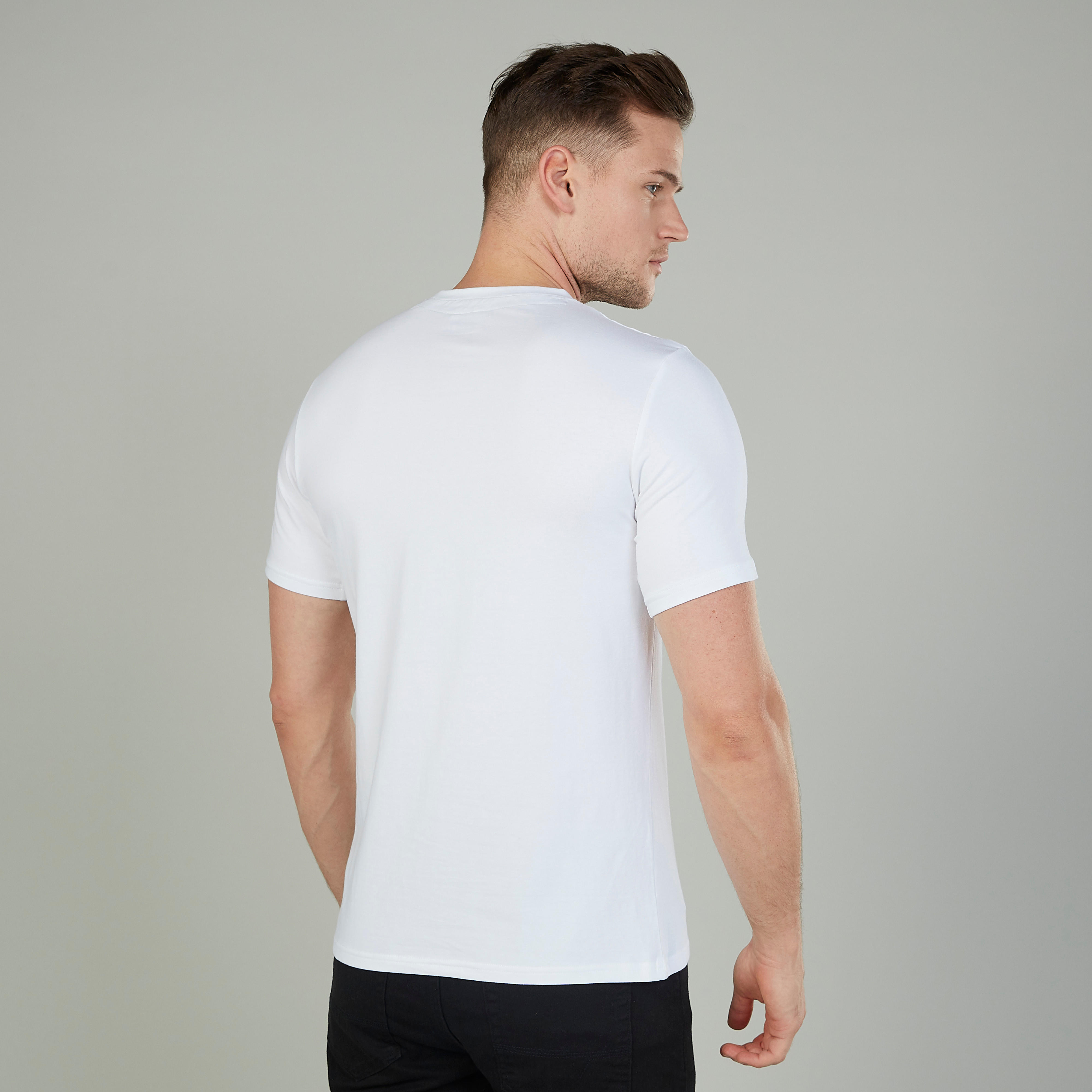 Sustainable Slim Fit Mickey Mouse Printed T-shirt with Crew Neck-men-clothing-tshirtsandpolos-tshirts-image-4