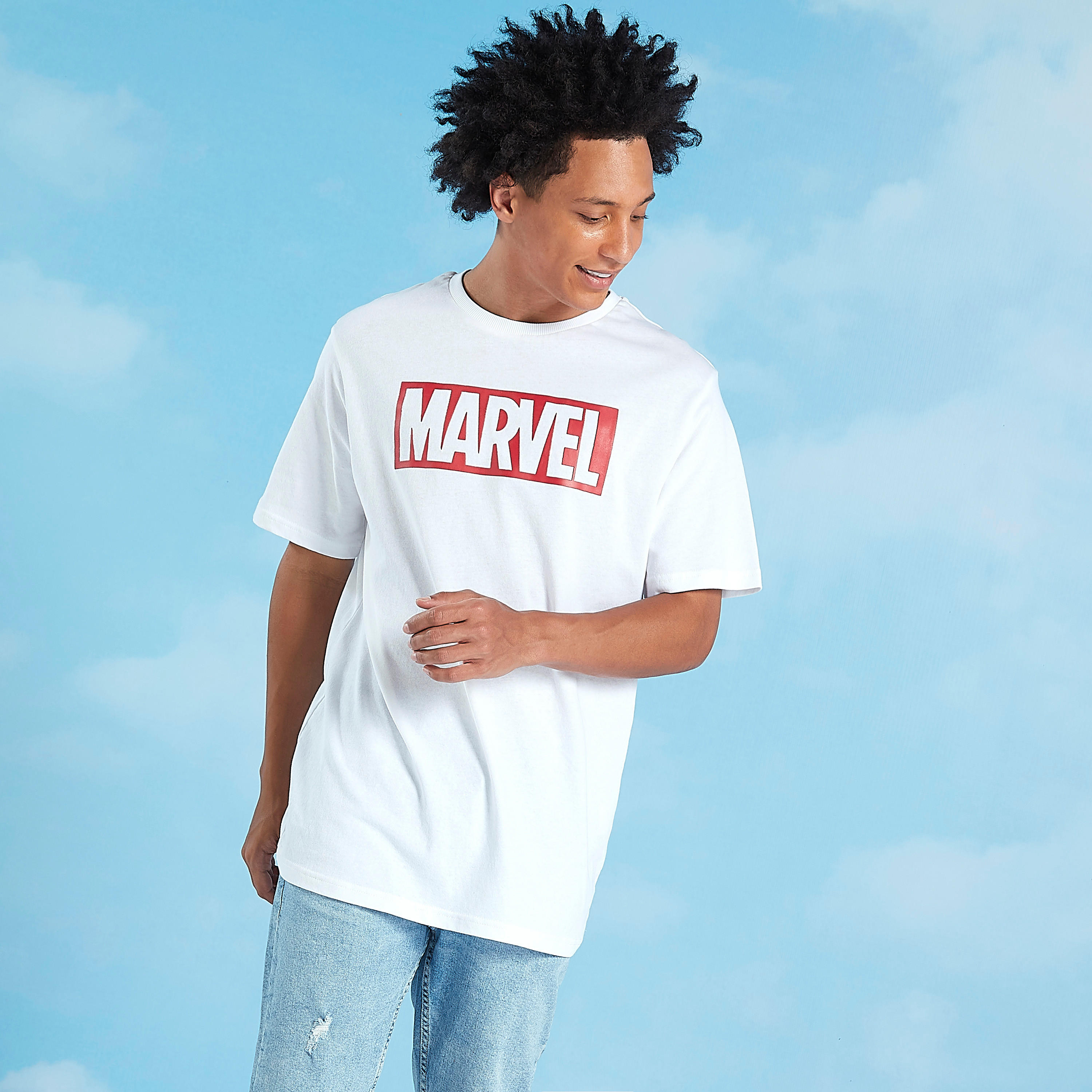 Marvel Printed T-shirt with Crew Neck and Short Sleeves-men-clothing-tshirtsandpolos-tshirts-image-1