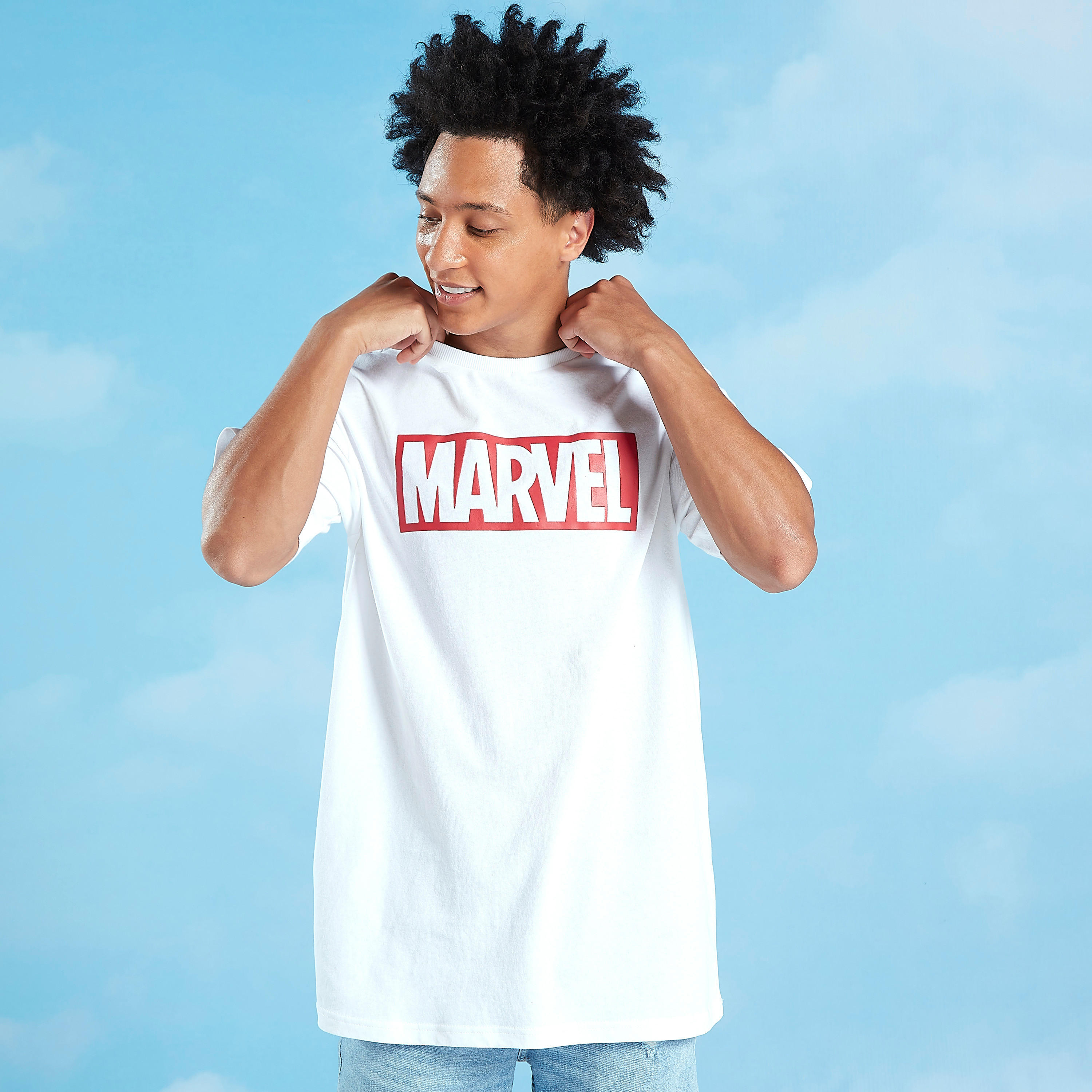 Marvel Printed T-shirt with Crew Neck and Short Sleeves-men-clothing-tshirtsandpolos-tshirts-image-2