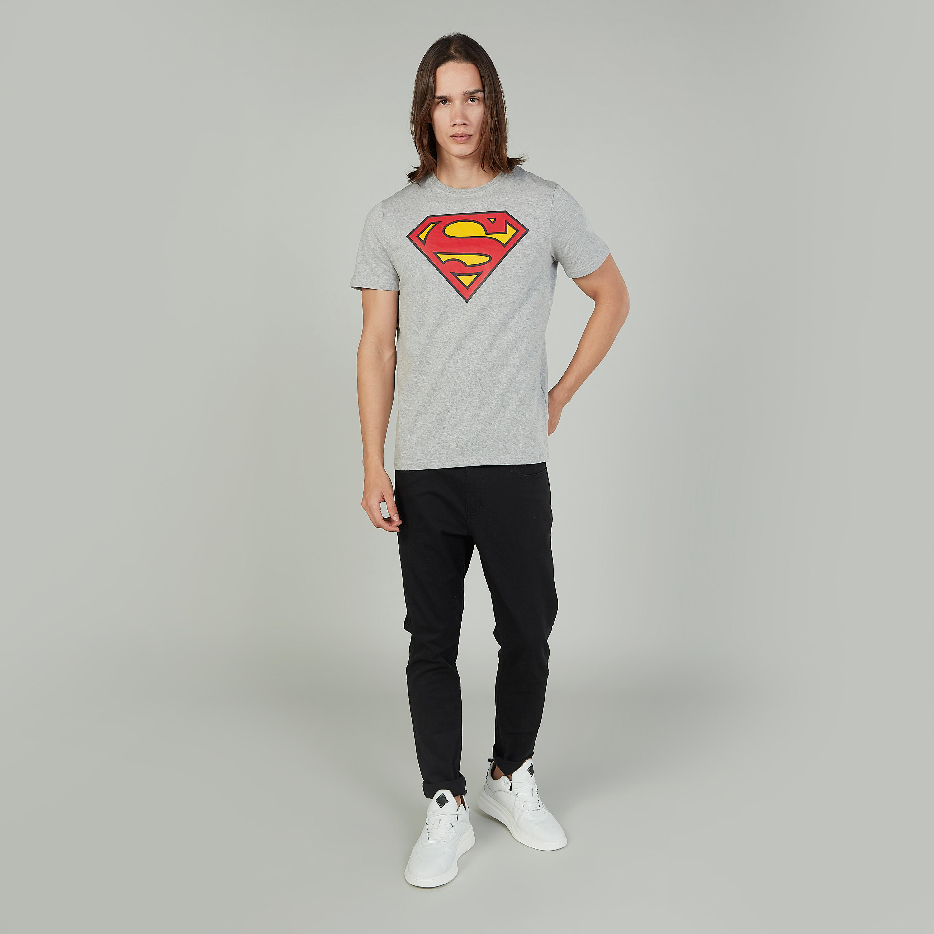 Sustainable Slim Fit Superman Printed T-shirt with Crew Neck-men-clothing-tshirtsandpolos-tshirts-image-2