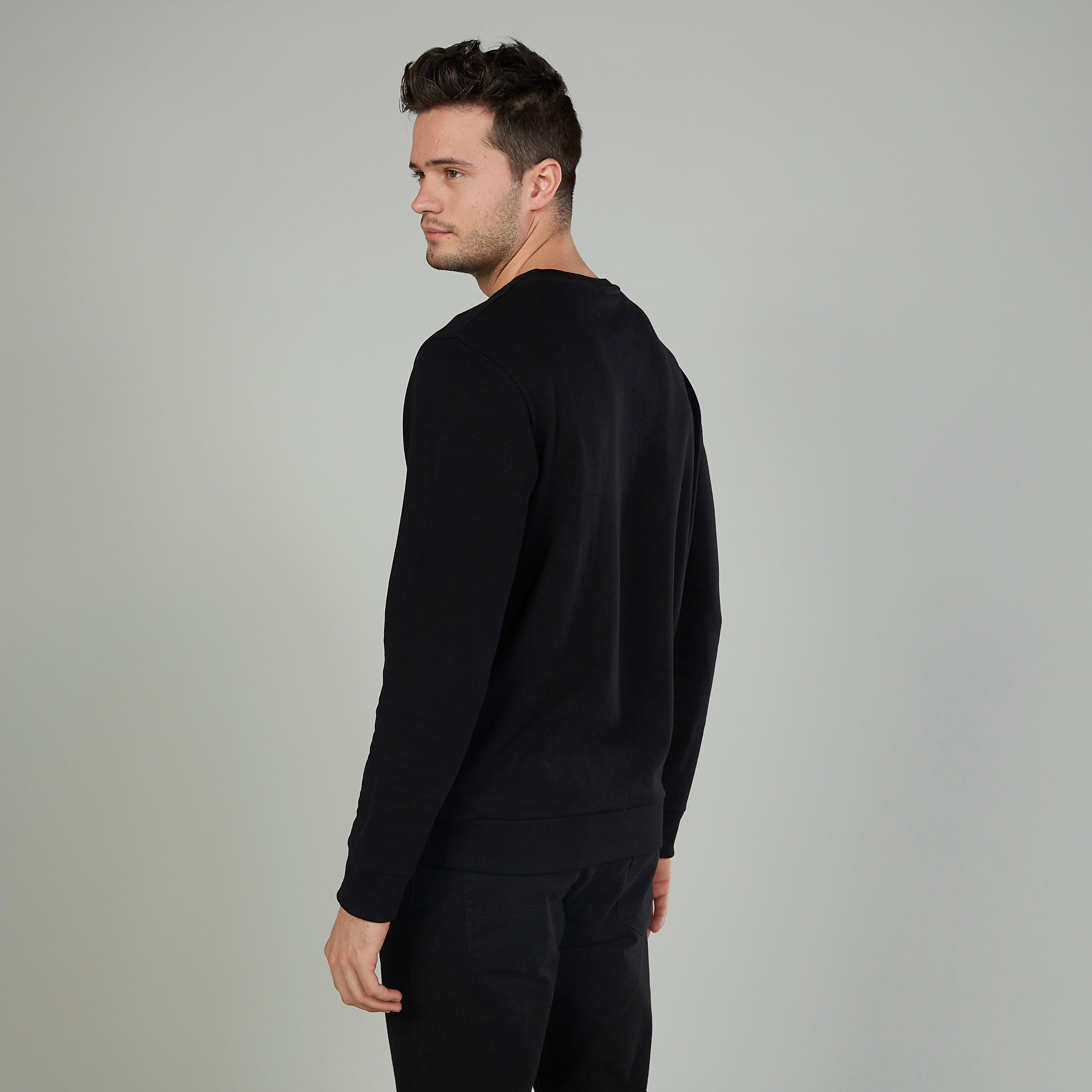 Avengers Print Sweatshirt with Crew Neck and Long Sleeves-men-winterwear-hoodiesandsweatshirts-image-4