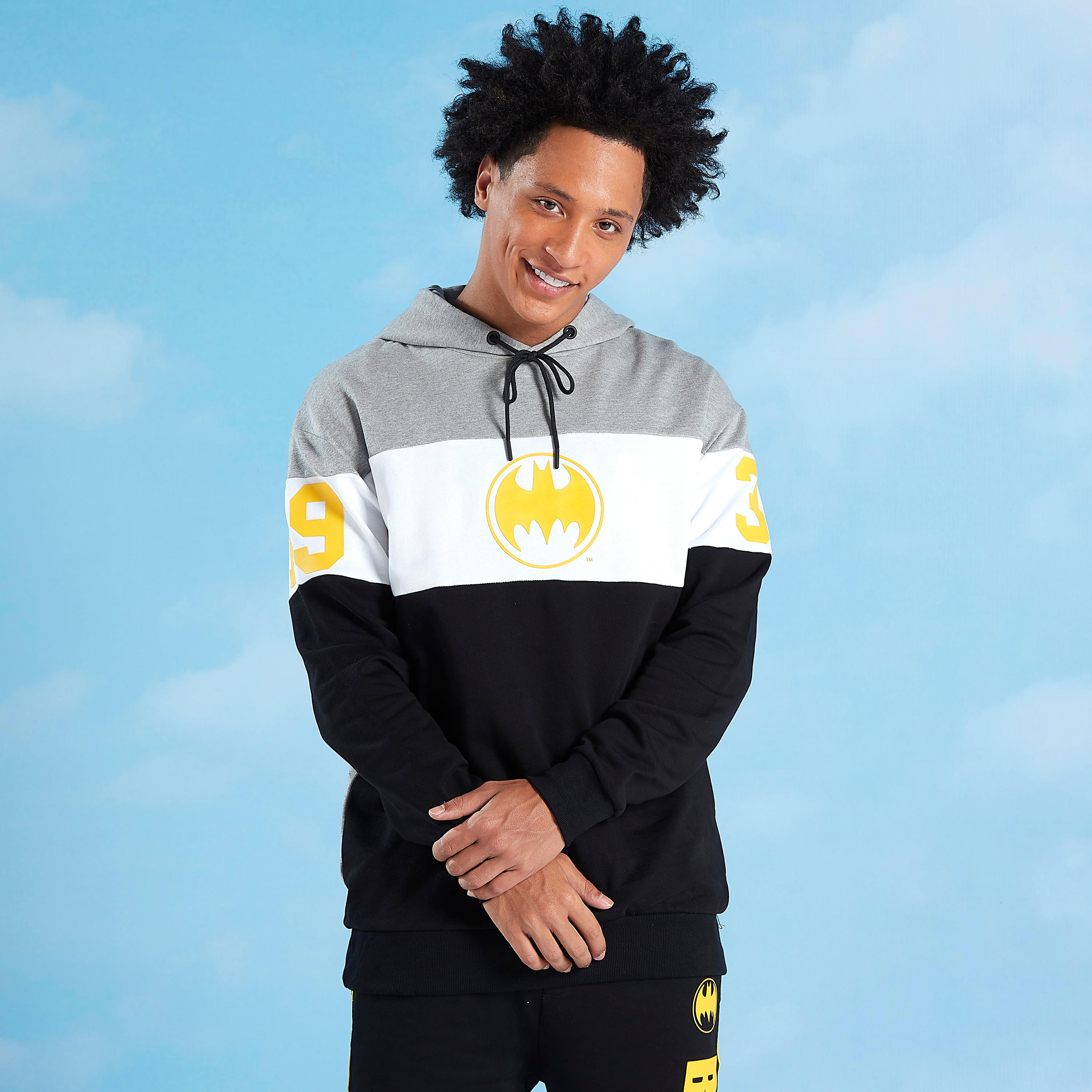 Batman Printed Hoodie with Long Sleeves-men-winterwear-hoodiesandsweatshirts-image-2