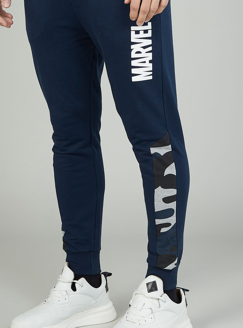 Sustainable Marvel Printed Joggers with Drawstring Waistband-men-clothing-bottoms-joggers-image-3