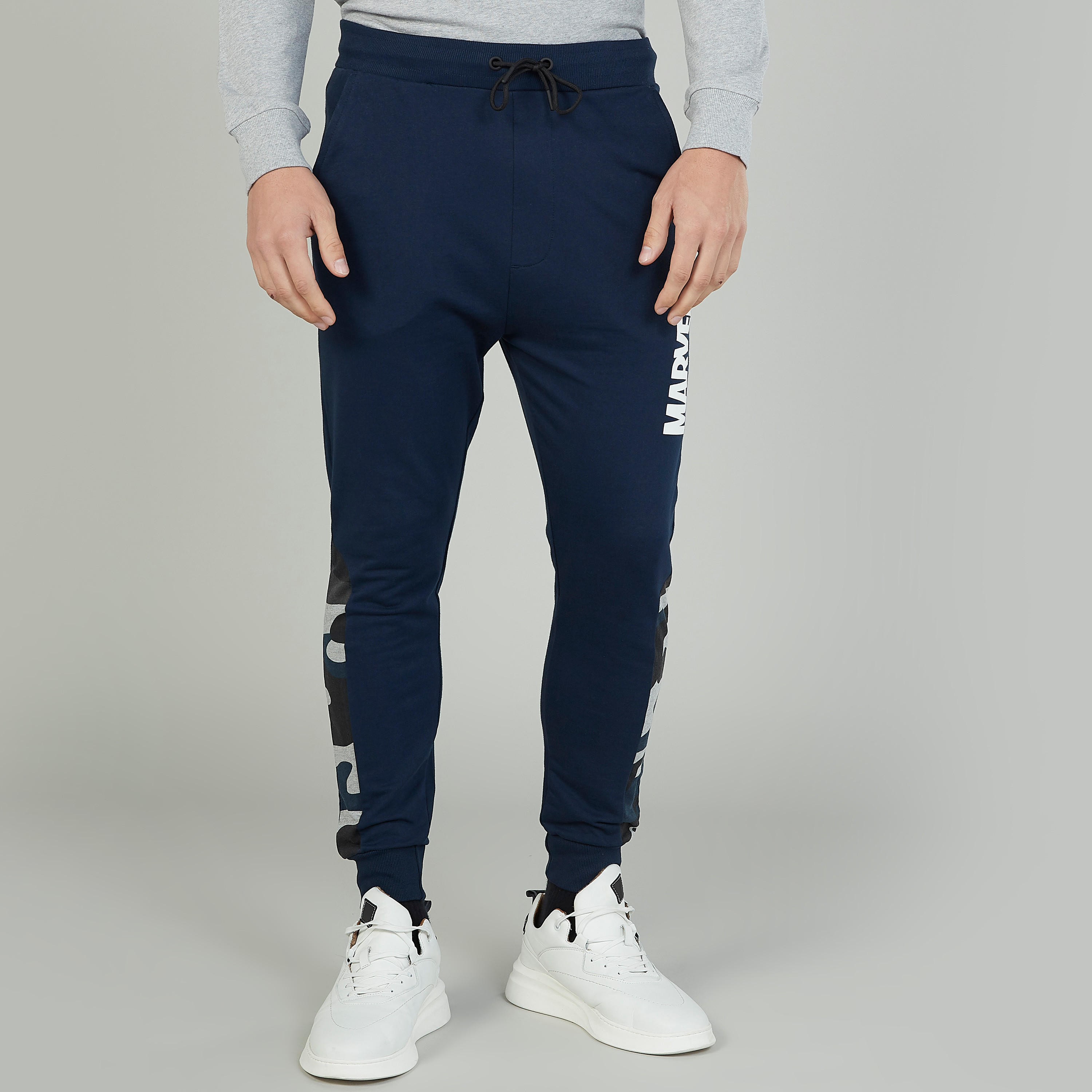 Sustainable Marvel Printed Joggers with Drawstring Waistband-men-clothing-bottoms-joggers-image-5