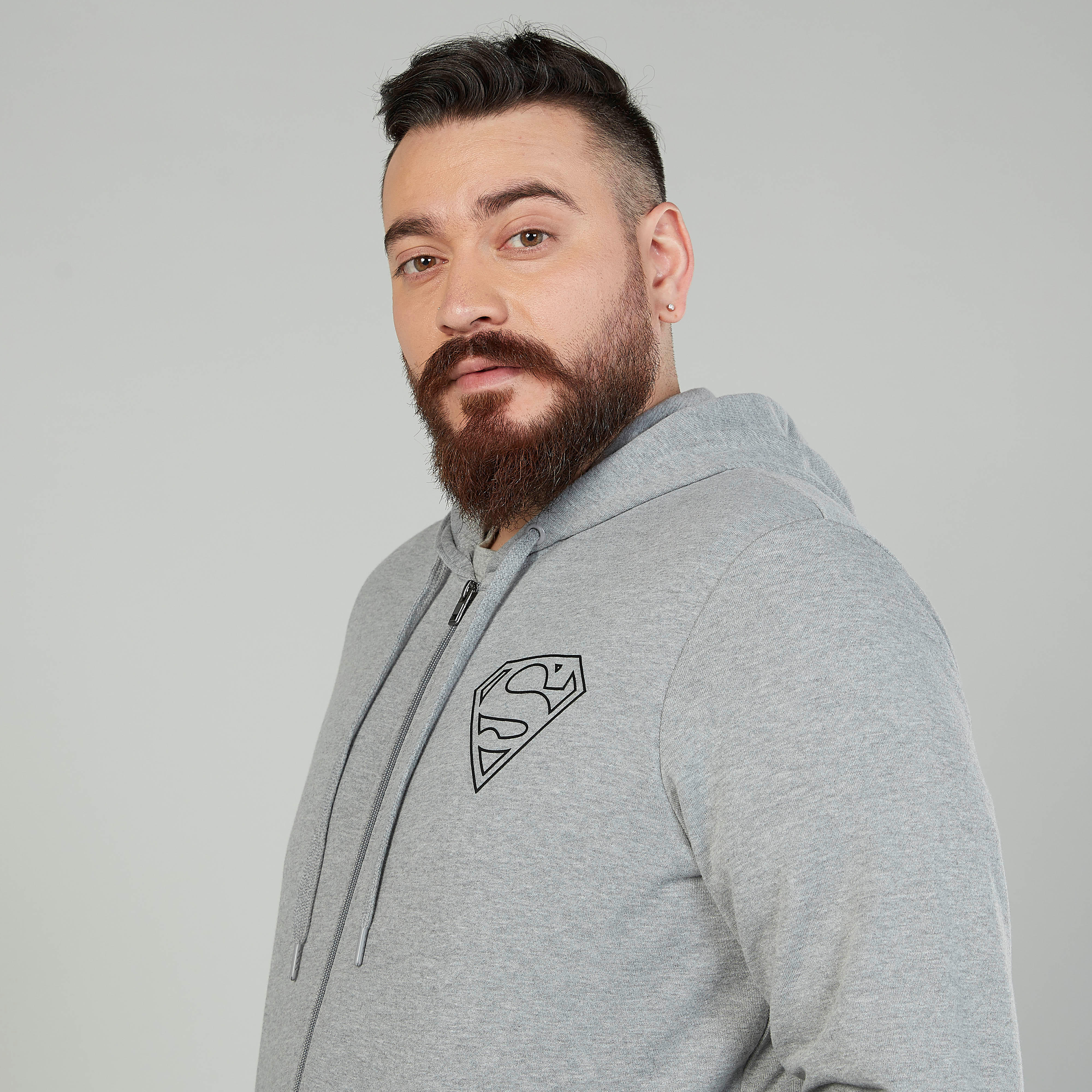 هودي بأكمام طويلة وطبعات سوبر مان-men-winterwear-hoodiesandsweatshirts-image-3