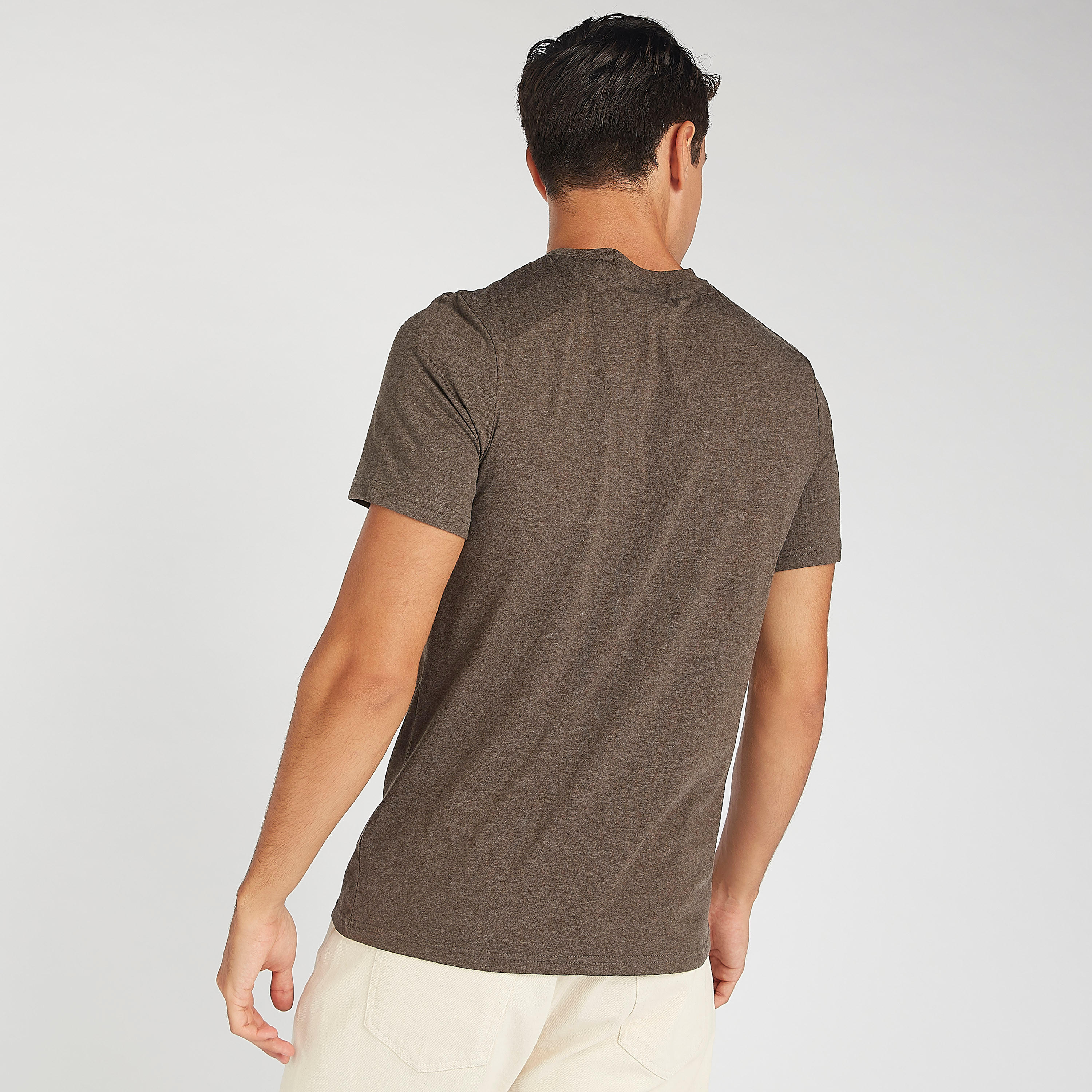 تيشيرت سليم فيت بياقة ضيّقة وطبعات ذي بينك بانتر-men-clothing-tshirtsandpolos-tshirts-image-4