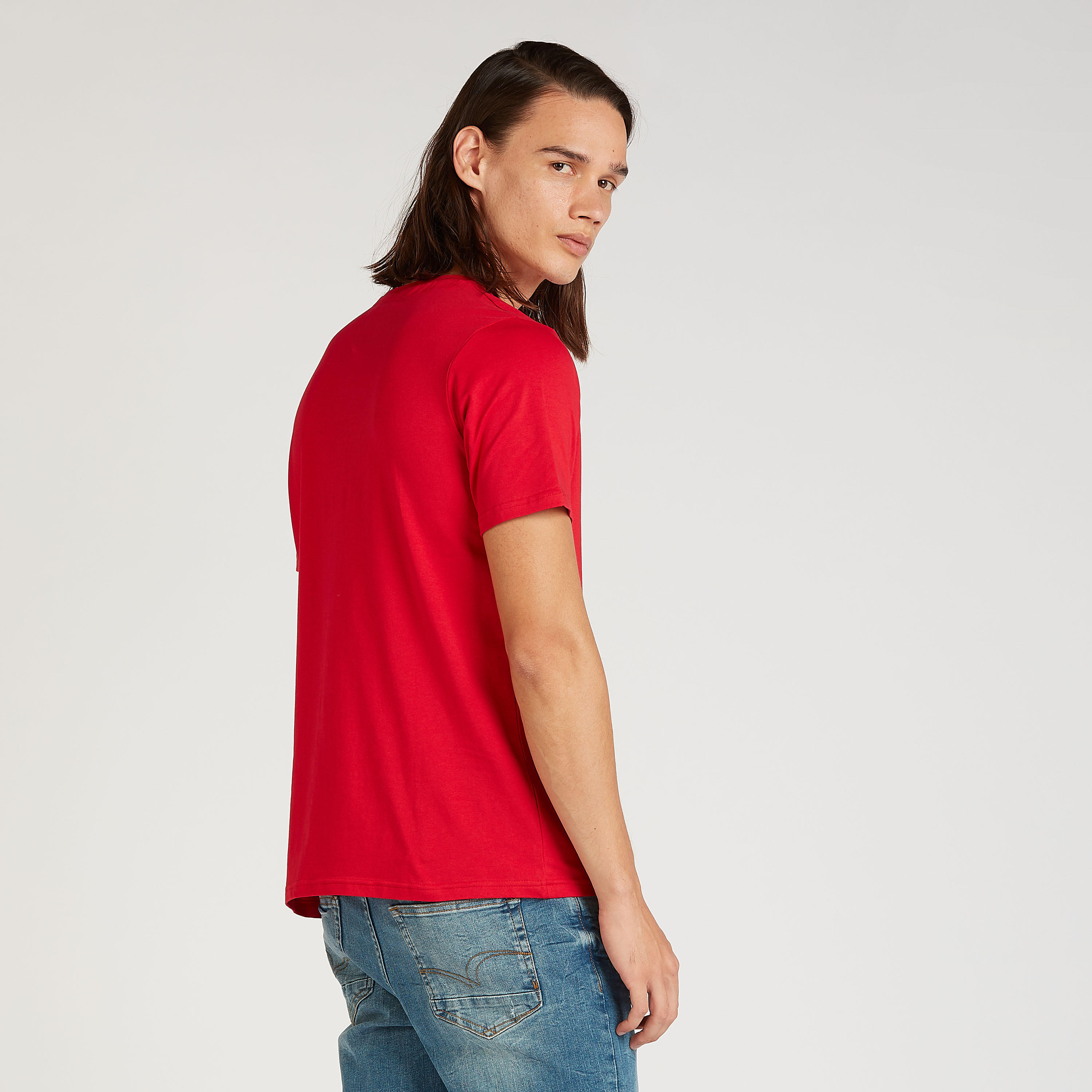 تيشيرت مستدام سليم بياقة ضيقة وطبعات سنوبي-men-clothing-tshirtsandpolos-tshirts-image-4
