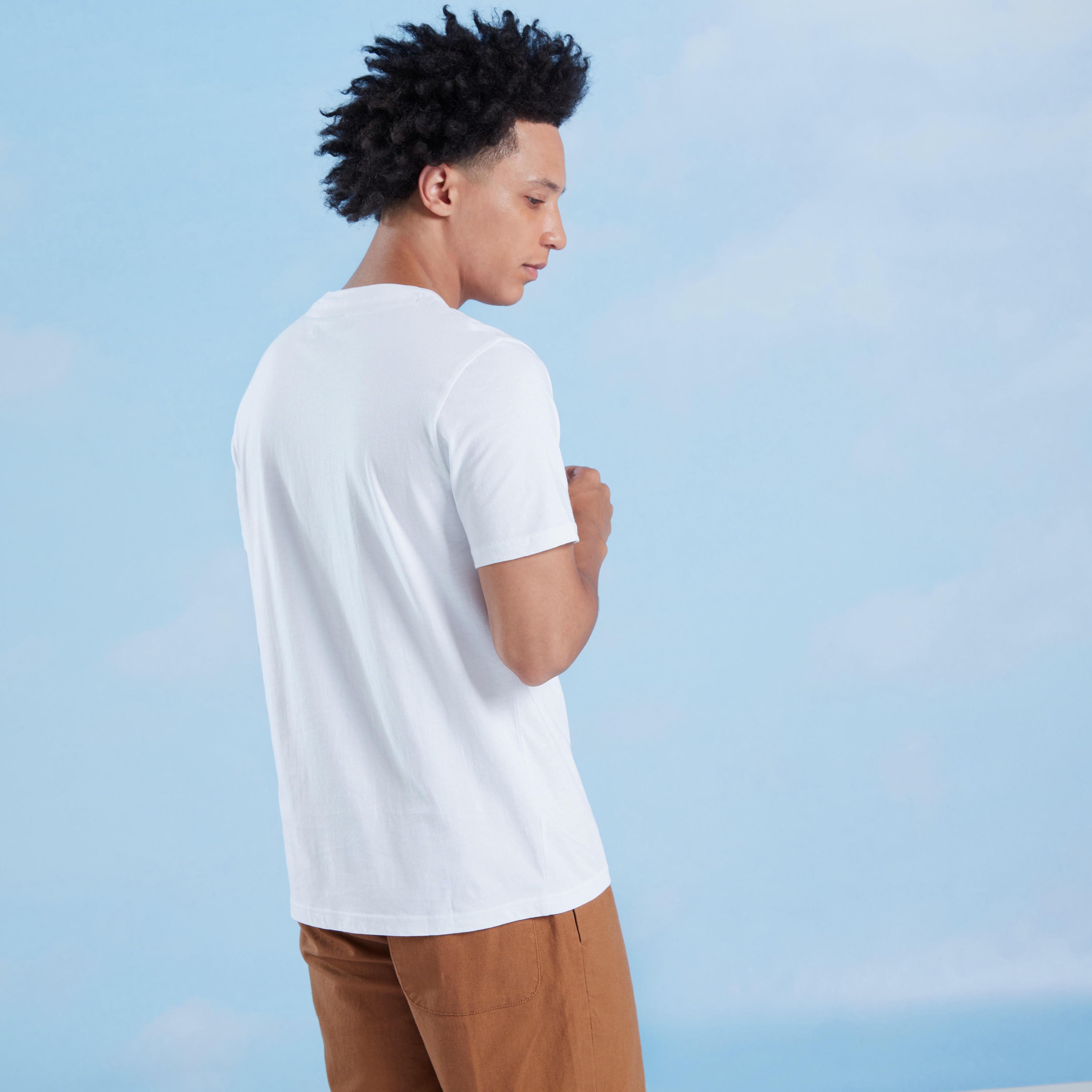 تيشيرت سليم بأكمام قصيرة وياقة ضيقة وطبعات ستار وورز-men-clothing-tshirtsandpolos-tshirts-image-4