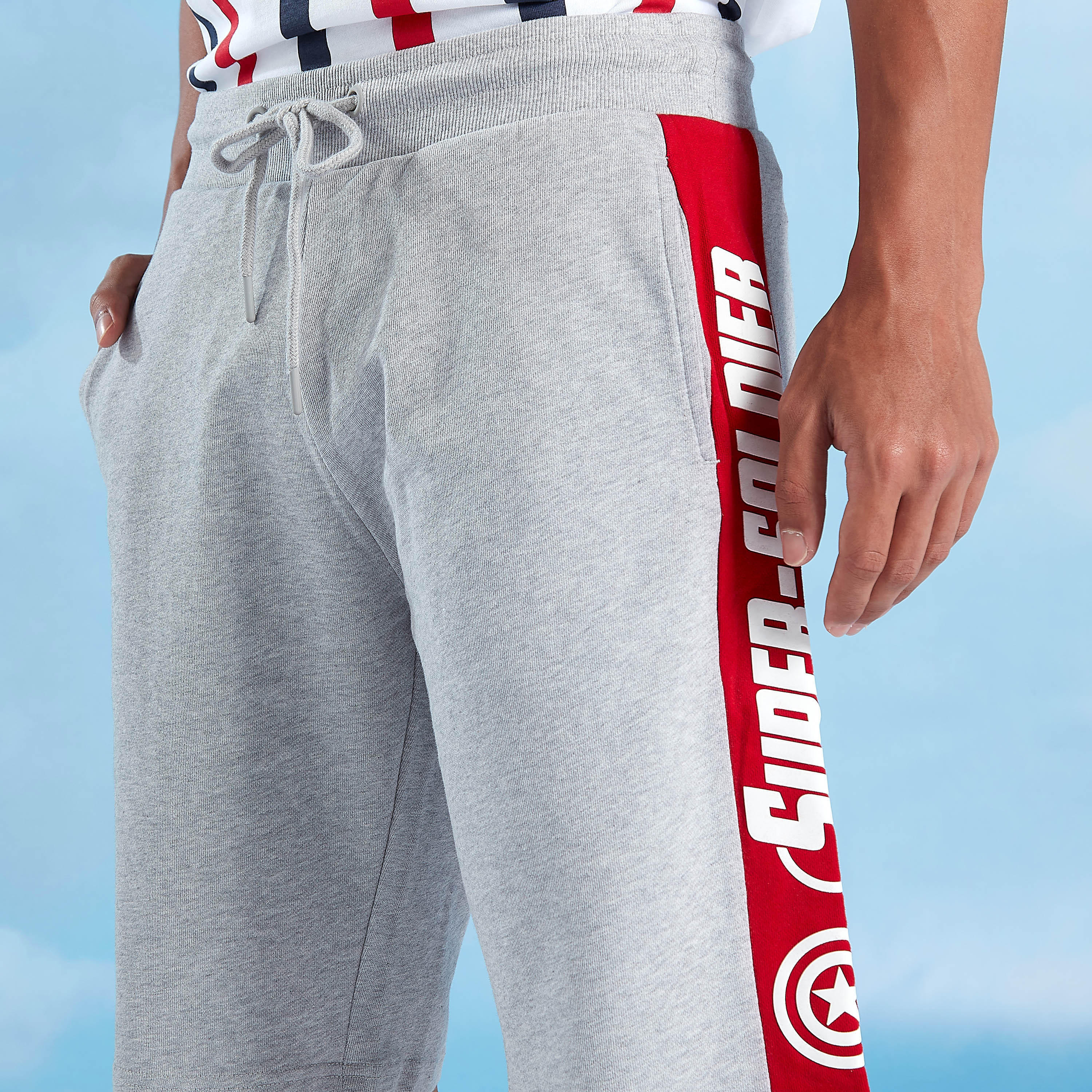 Printed Shorts with Pocket Detail and Drawstring-men-clothing-bottoms-shorts-image-3