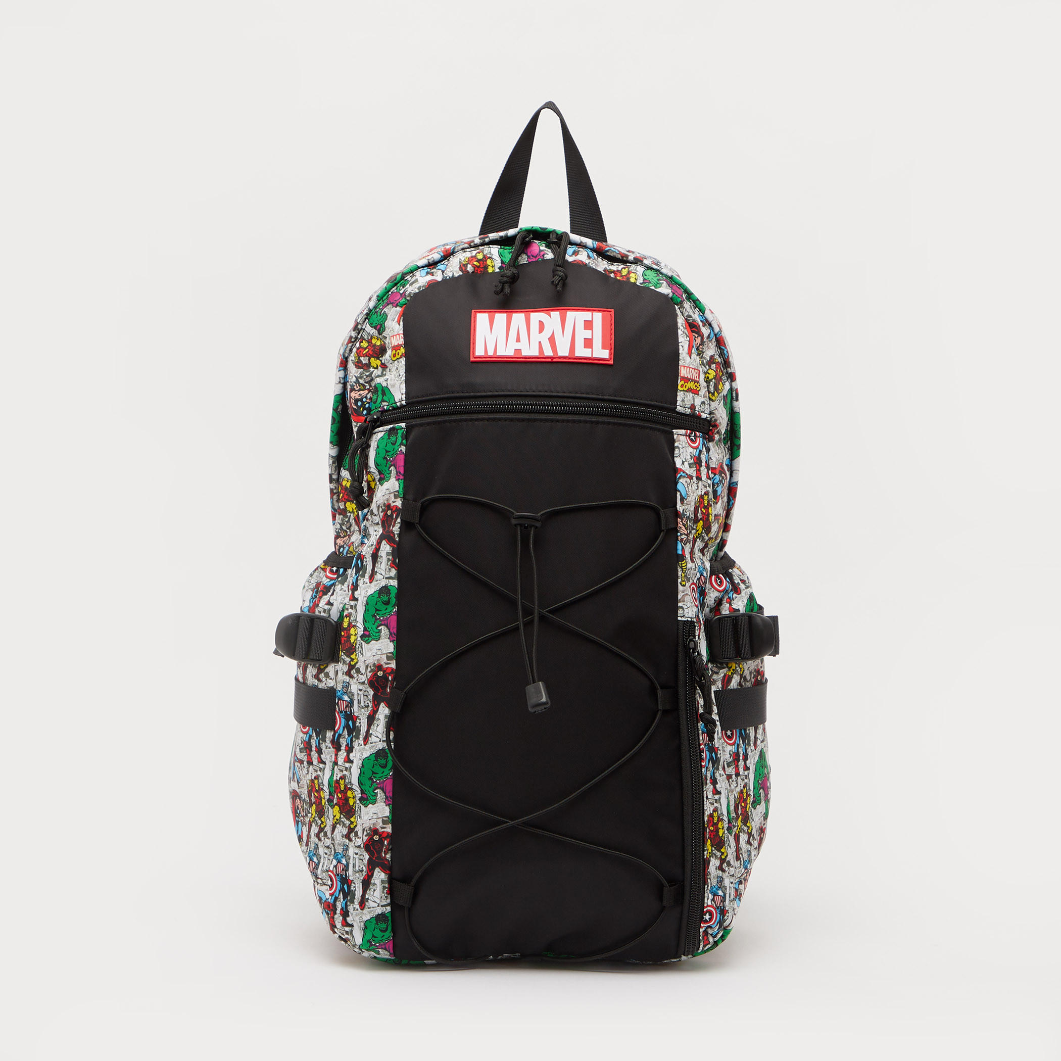 شنطة ظهر بحمّالات كتف قابلة للتعديل وطبعات مارفل-men-bags-image-5