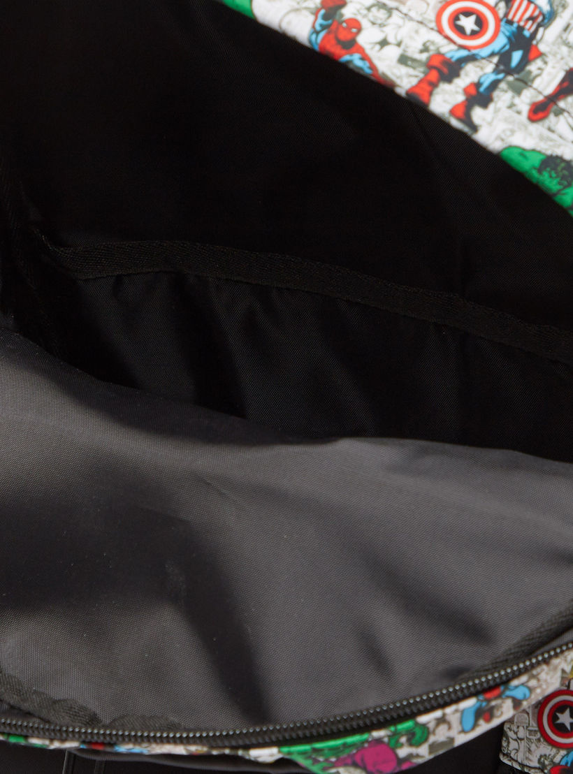 شنطة ظهر بحمّالات كتف قابلة للتعديل وطبعات مارفل-men-bags-image-2