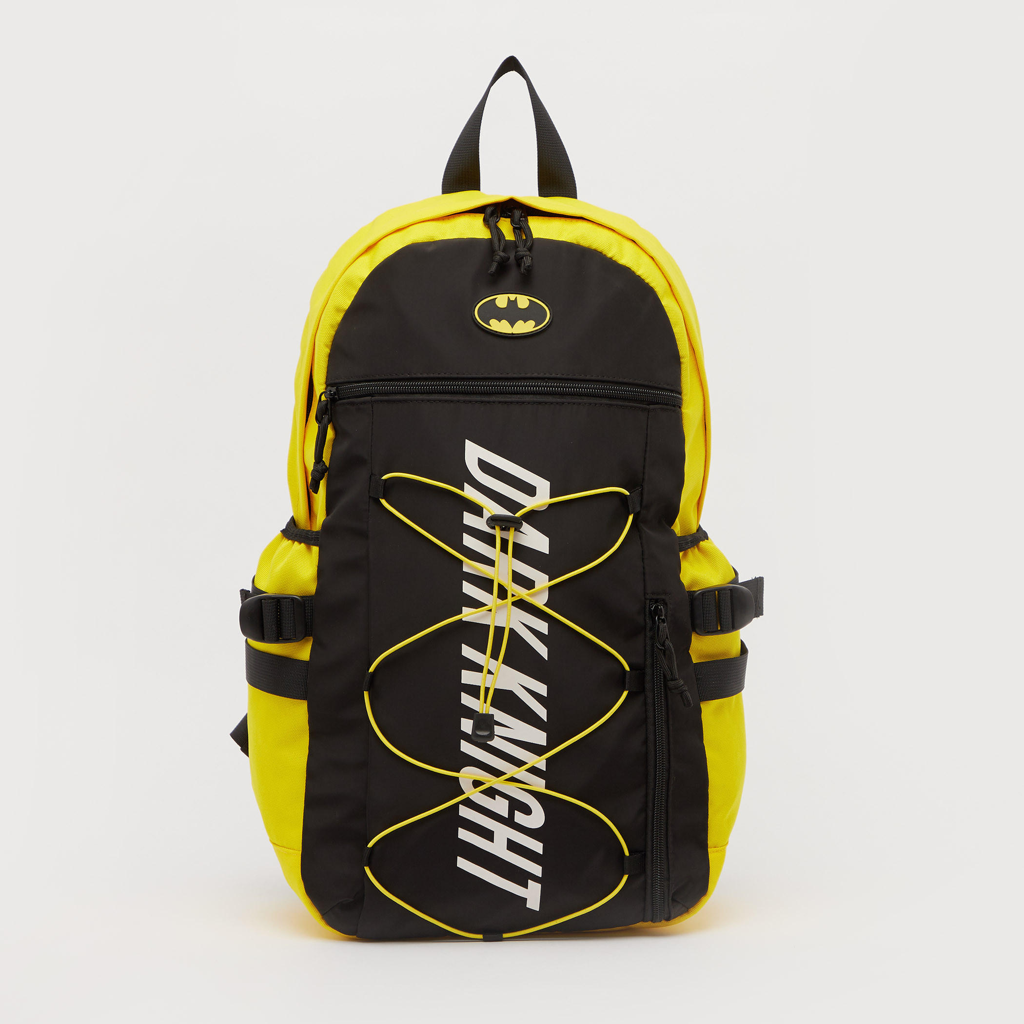 Batman Print Backpack with Adjustable Shoulder Straps-men-bags-image-1