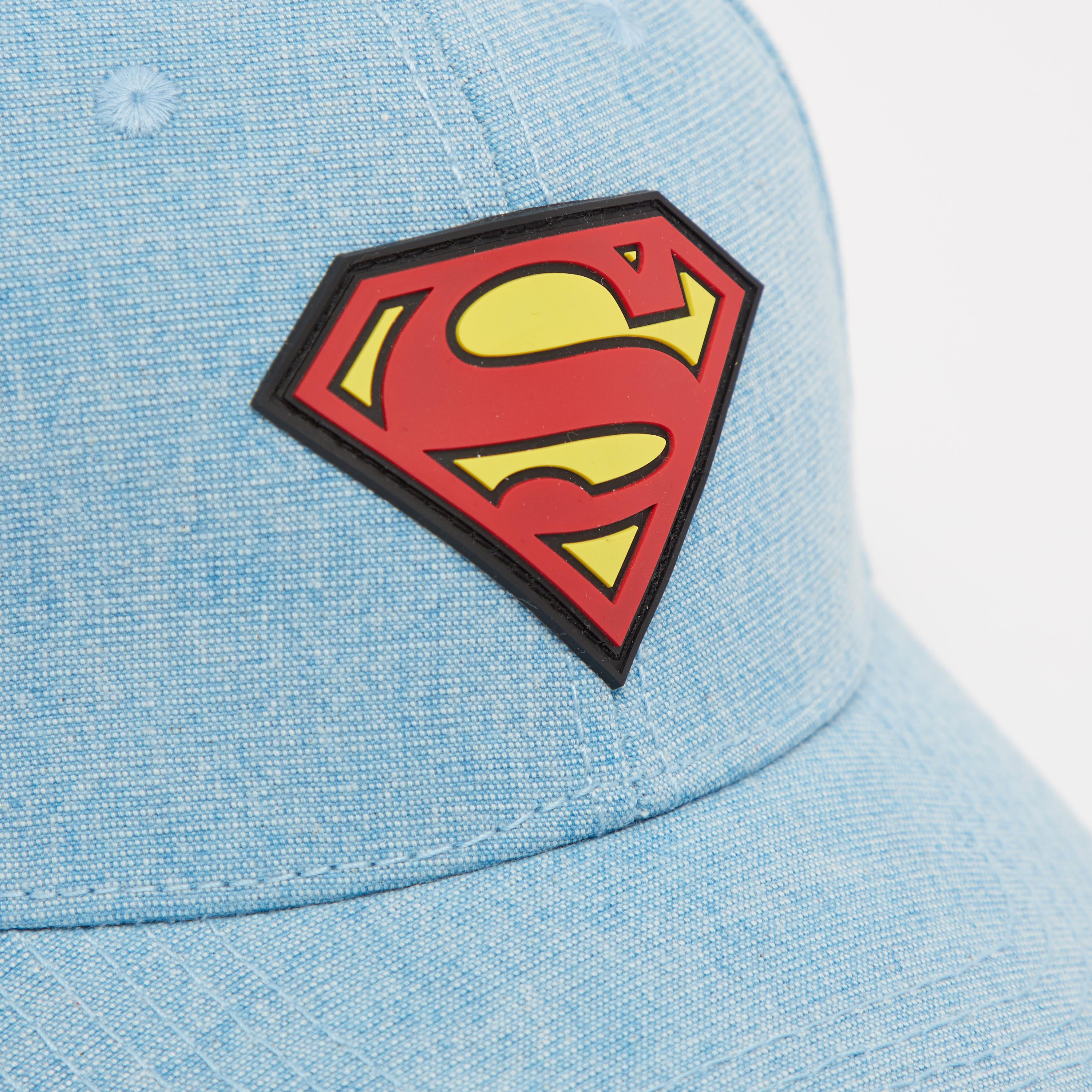 Superman Applique Detail Cap with Adjustable Slide Closure-men-caps-image-3