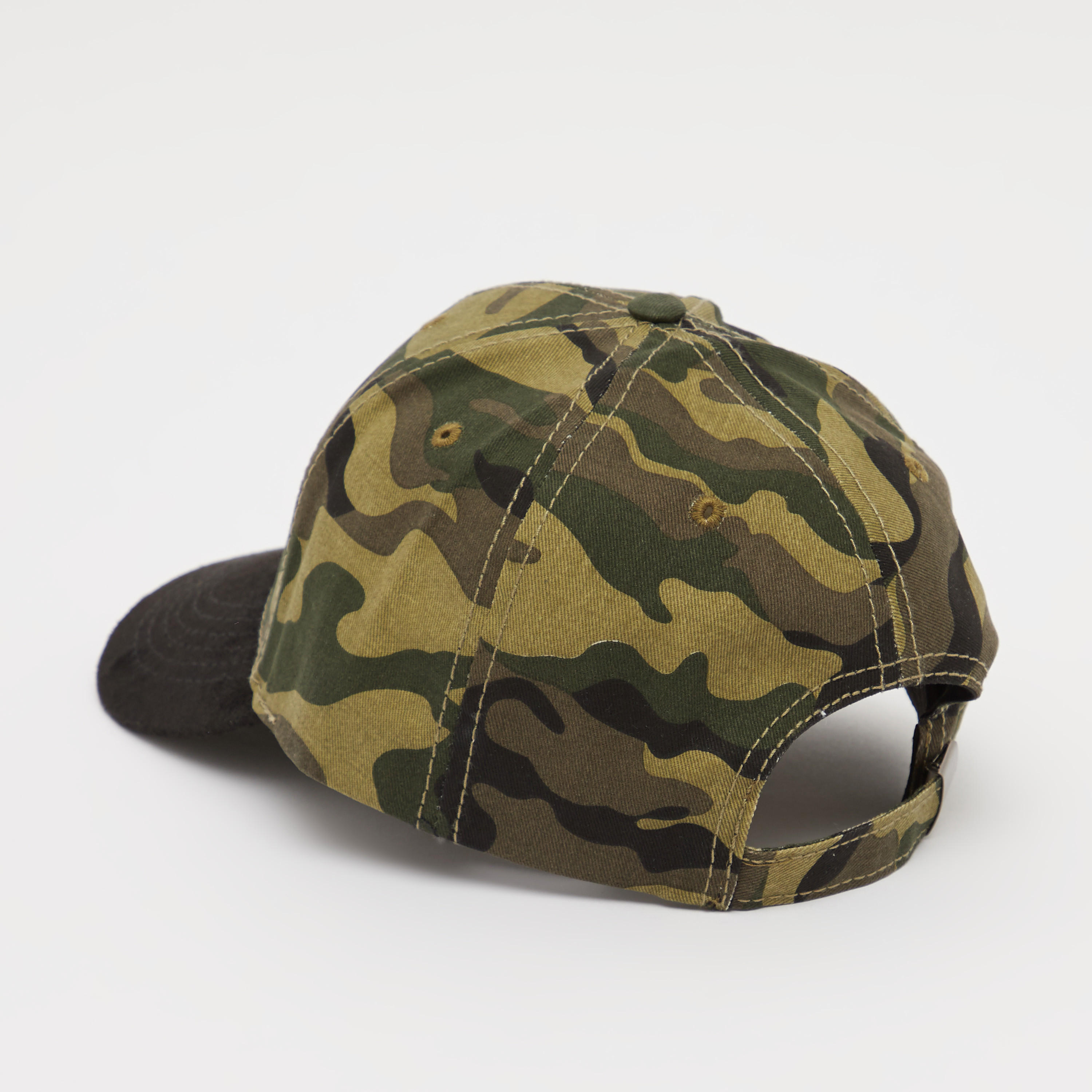 قبعة كاب بإبزيم إغلاق وتفاصيل مزخرفة كابتن أمريكا-men-caps-image-4