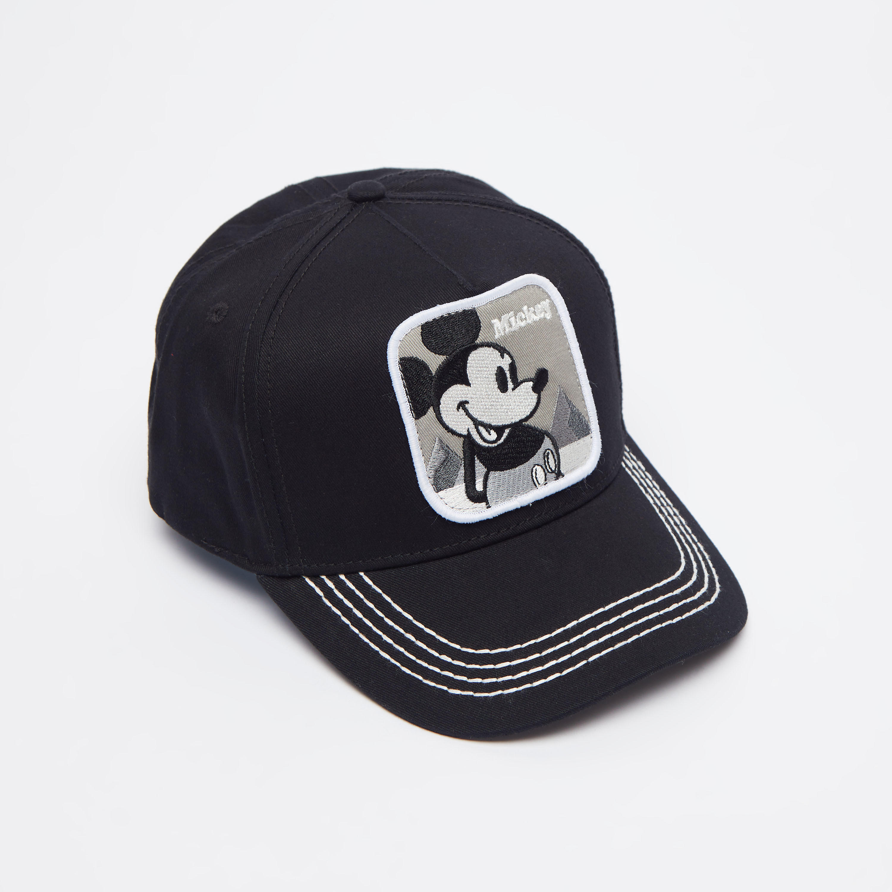 قبّعة كاب بشريط إغلاق و زخارف ميكي ماوس-men-caps-image-1