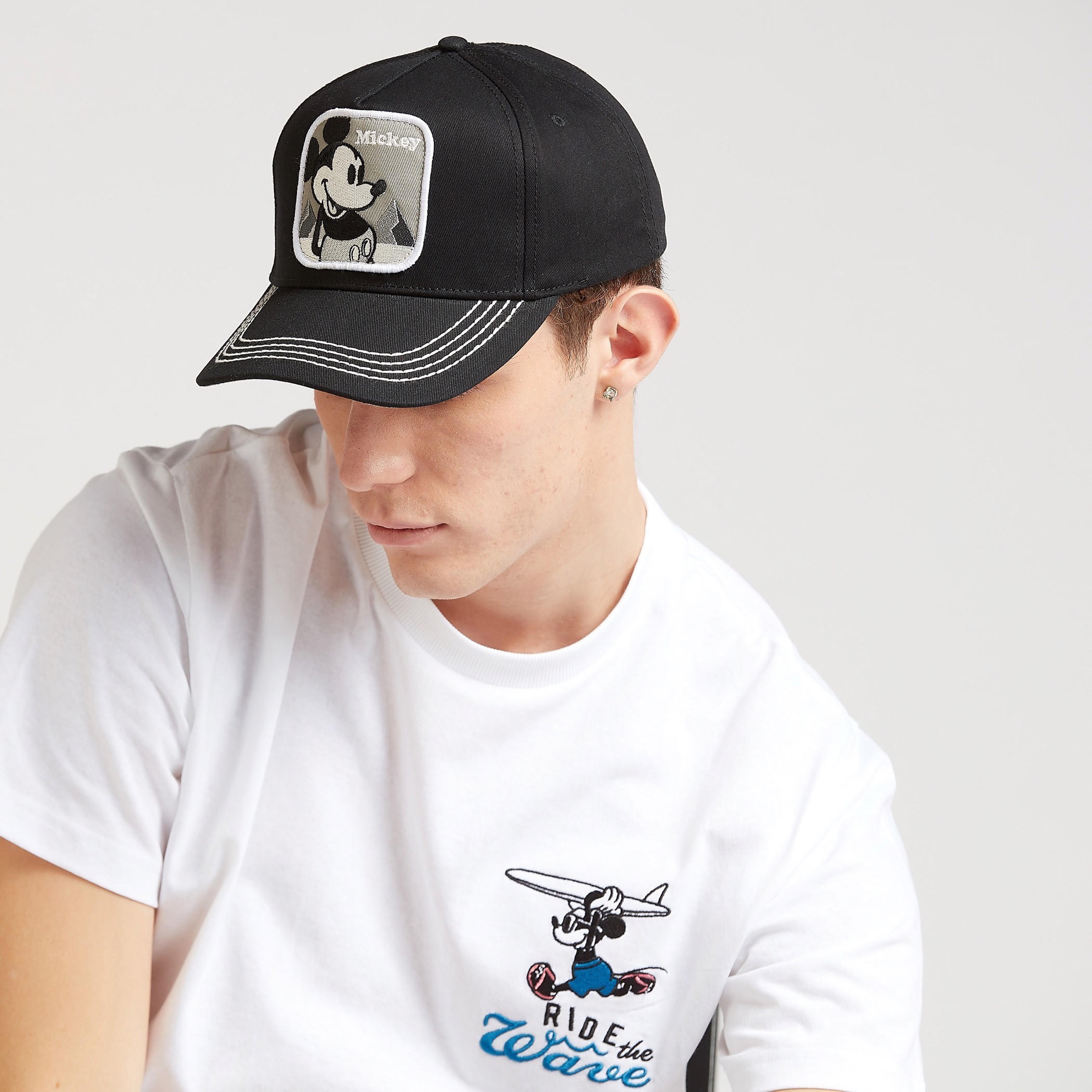 قبّعة كاب بشريط إغلاق و زخارف ميكي ماوس-men-caps-image-2