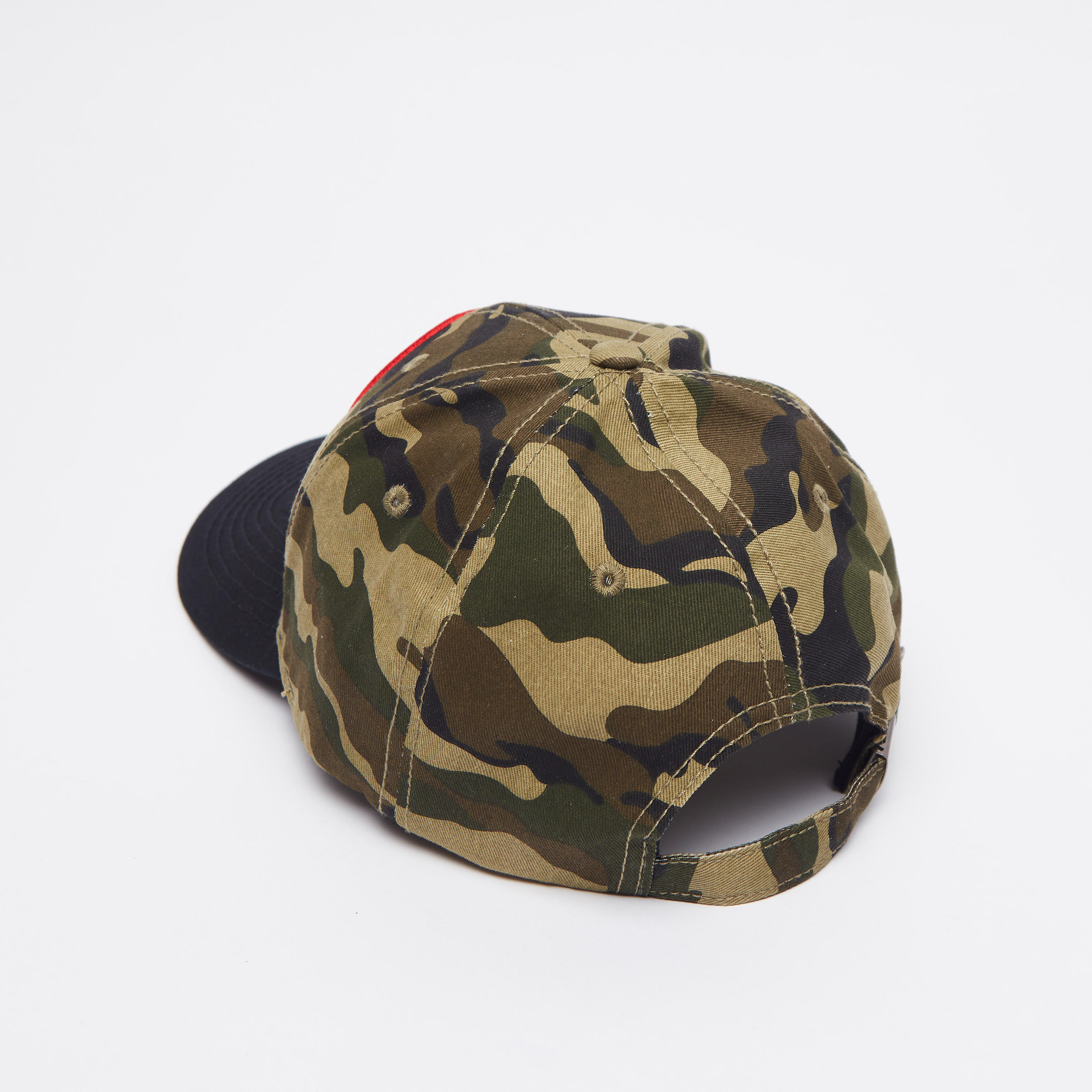 قبعة كاب بتطريز كابتن أميريكا وإبزيم إغلاق-men-caps-image-1