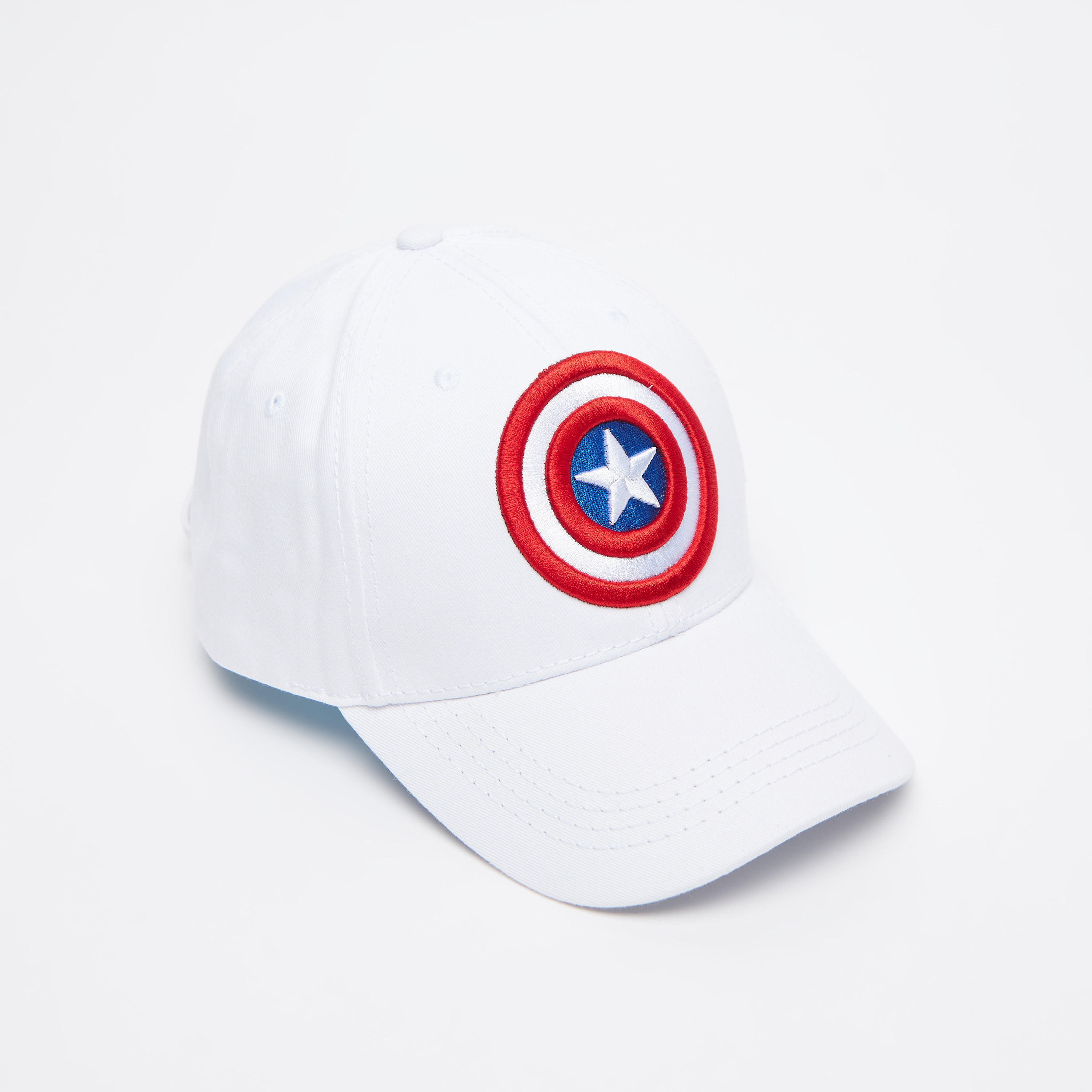قبعة كاب بتطريز كابتن أميريكا وإبزيم إغلاق-men-caps-image-1