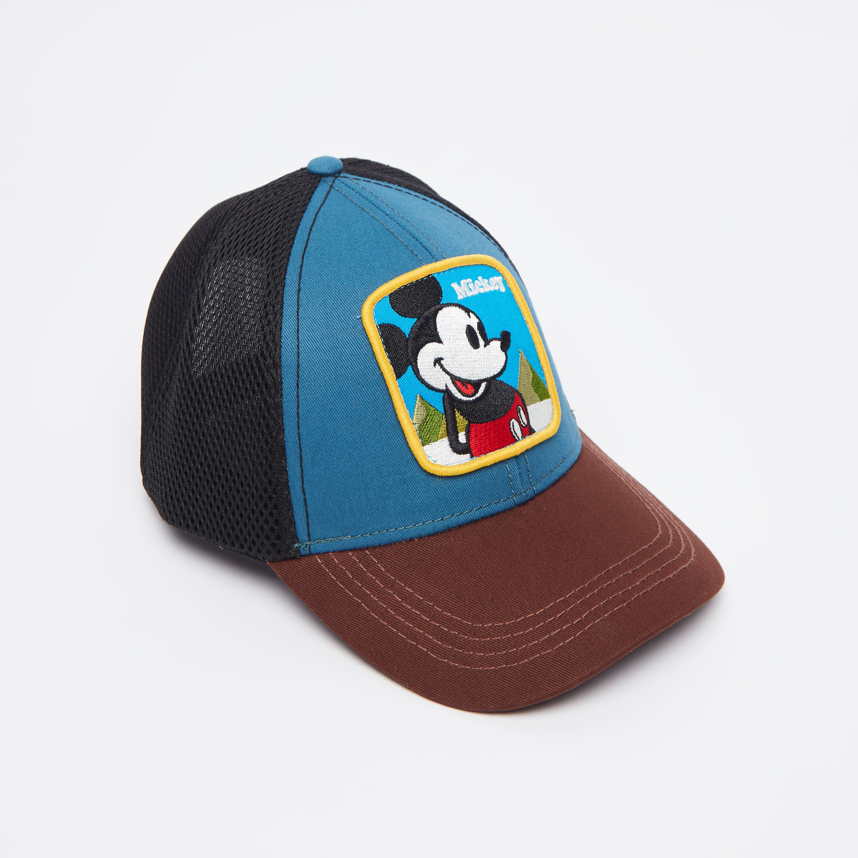 قبعة كاب بزر إغلاق كباس و زخارف ميكي ماوس-men-caps-image-1