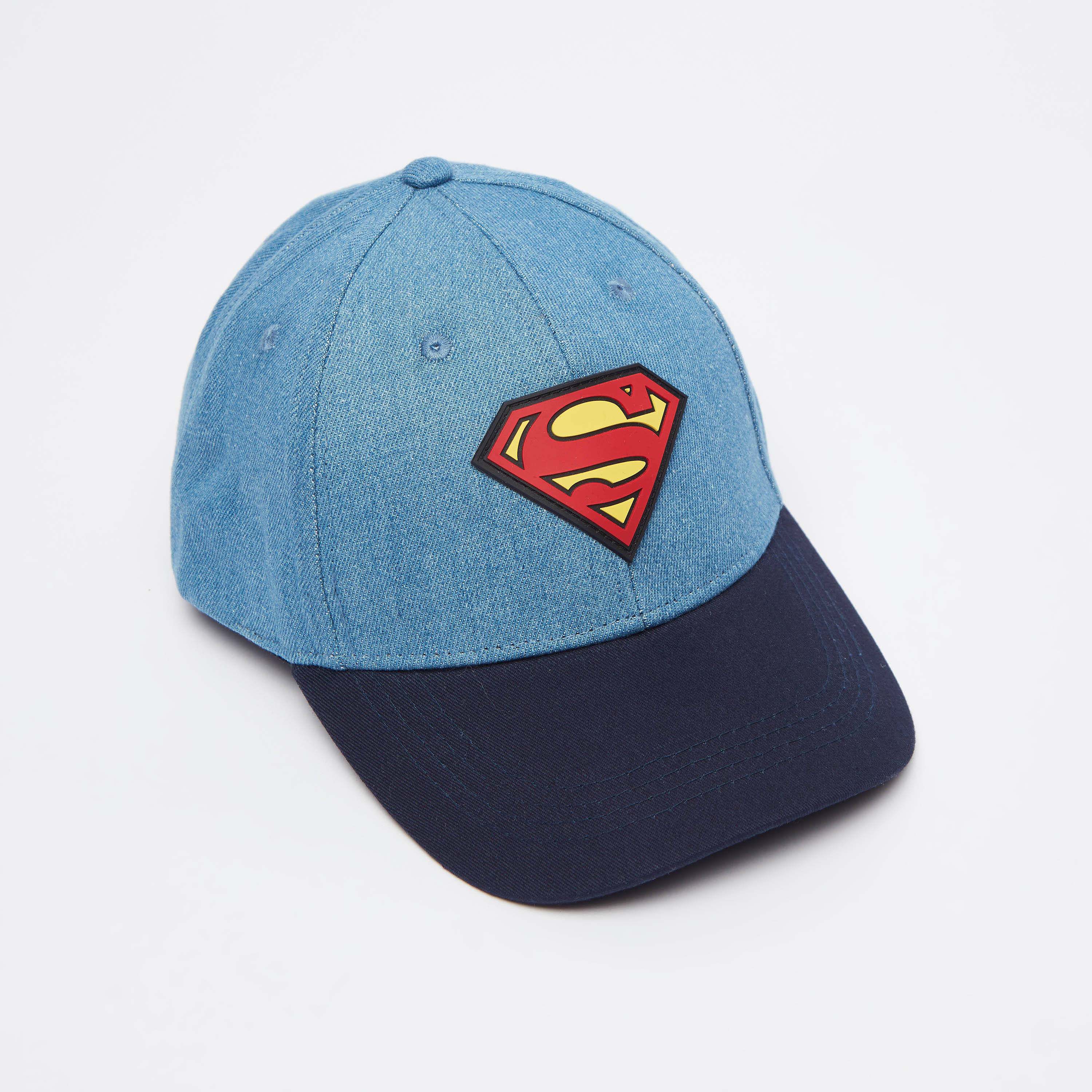 Superman Applique Cap with Snap Closure-men-caps-image-1