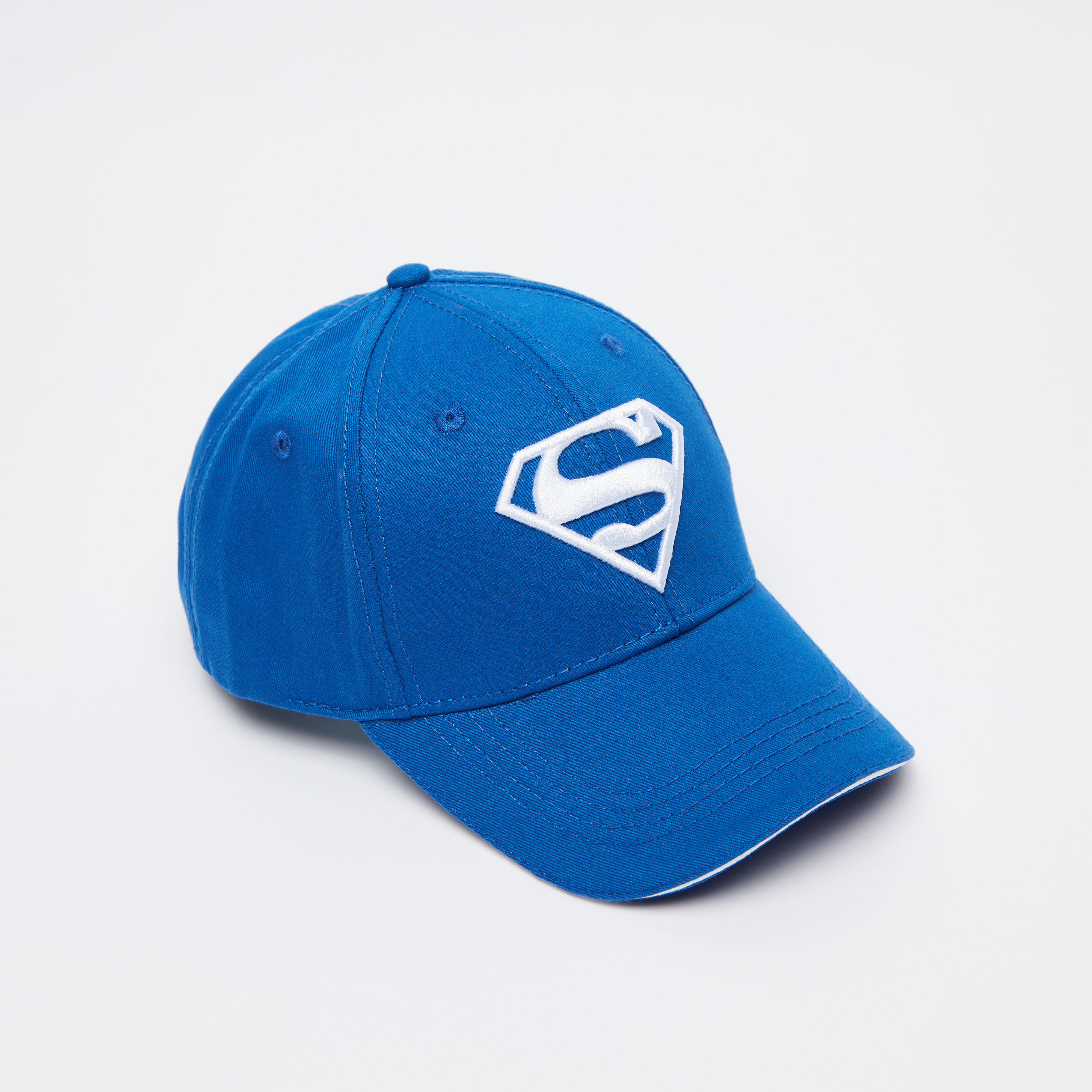 قبّعة كاب بتطريز سوبرمان بإبزيم إغلاق-men-caps-image-1