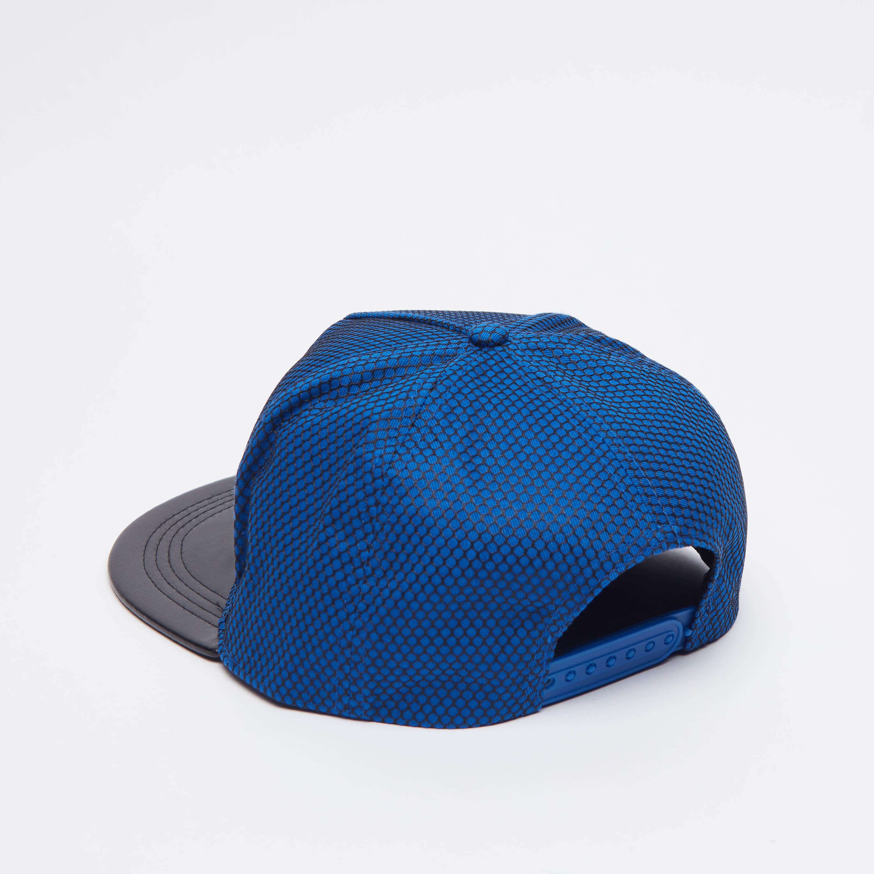 Superman Applique Detail Cap with Snap Closure-men-caps-image-3