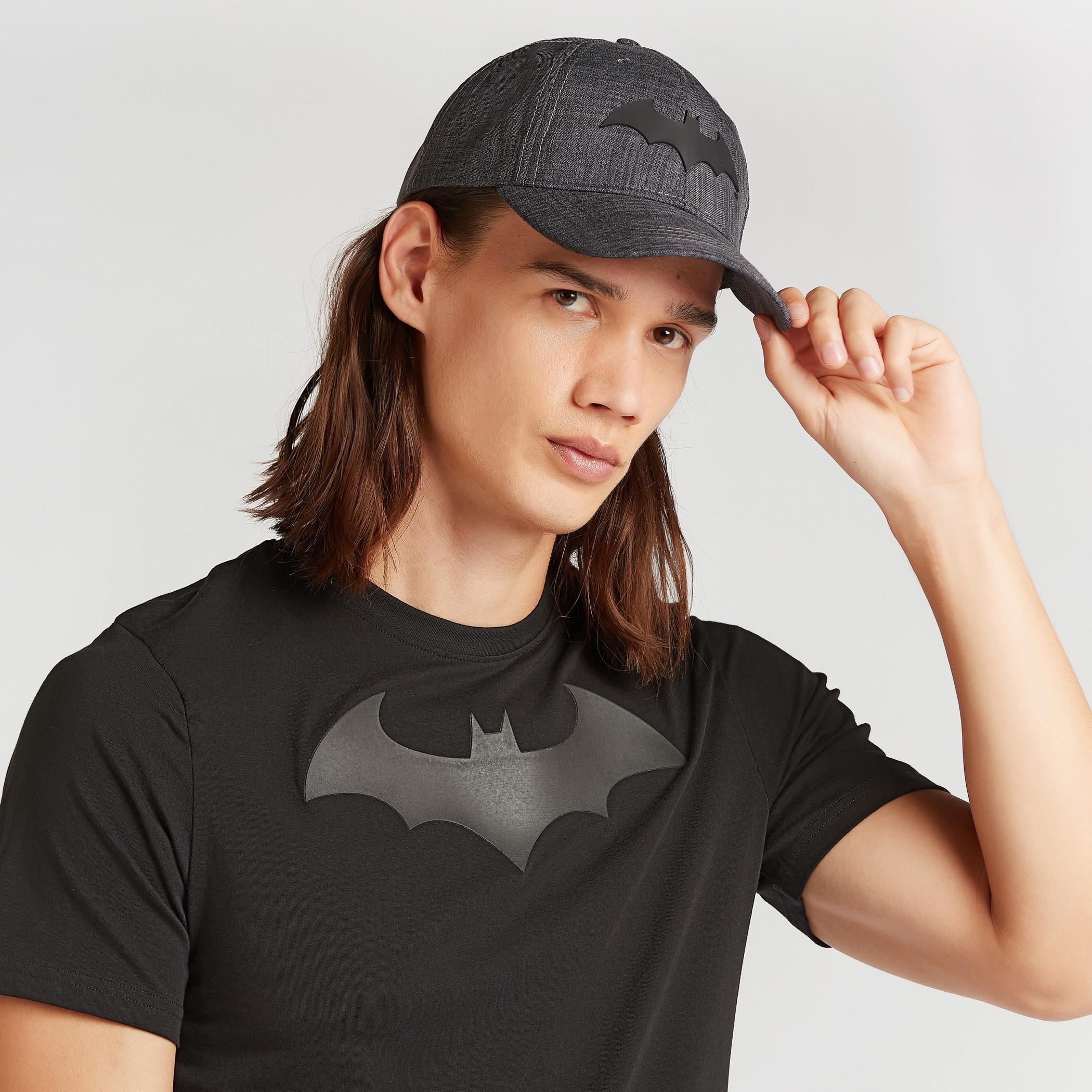 قبّعة كاب بزر إغلاق وزخارف باتمان-men-caps-image-2