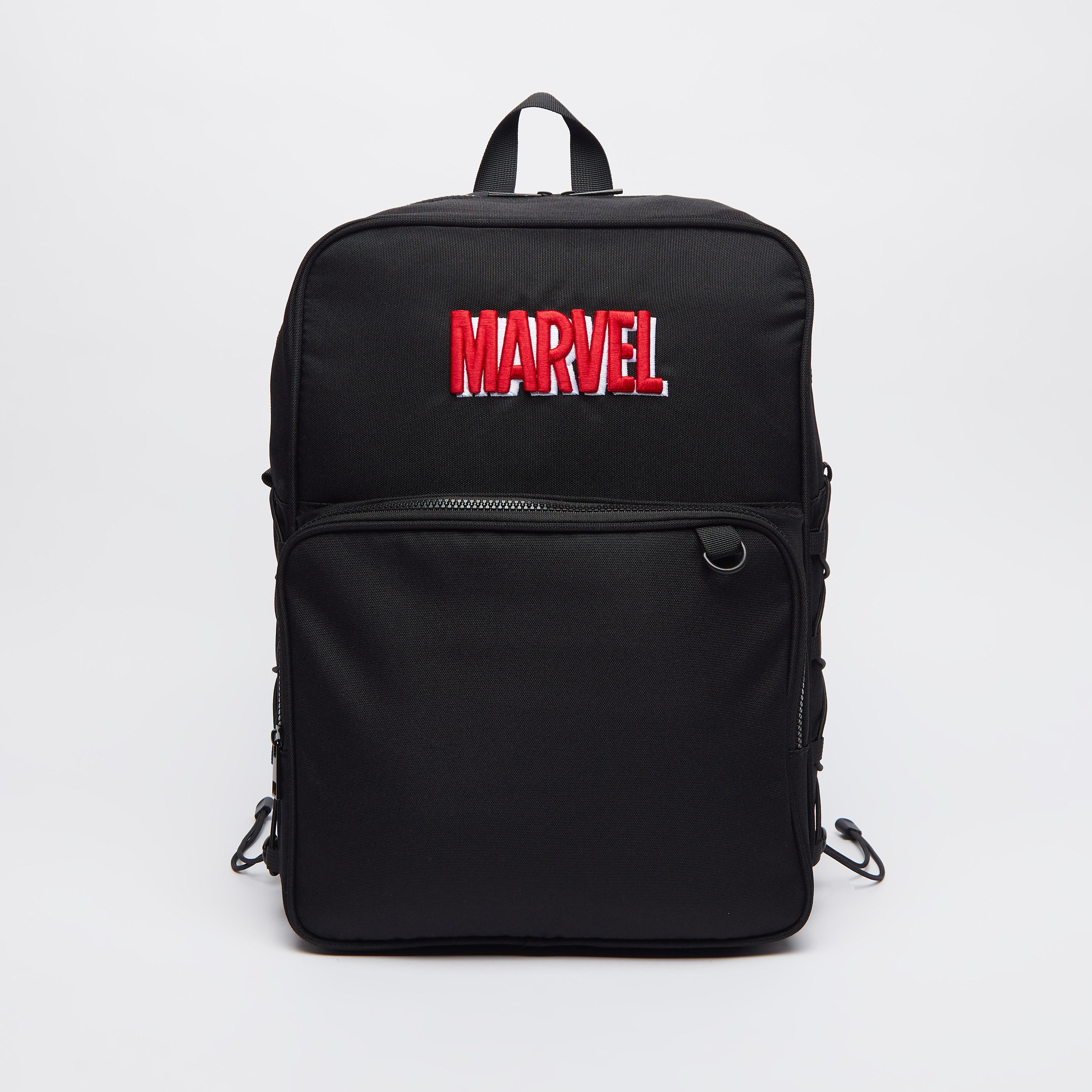 Marvel Embroidered Backpack with Adjustable Shoulder Straps-men-bags-image-1