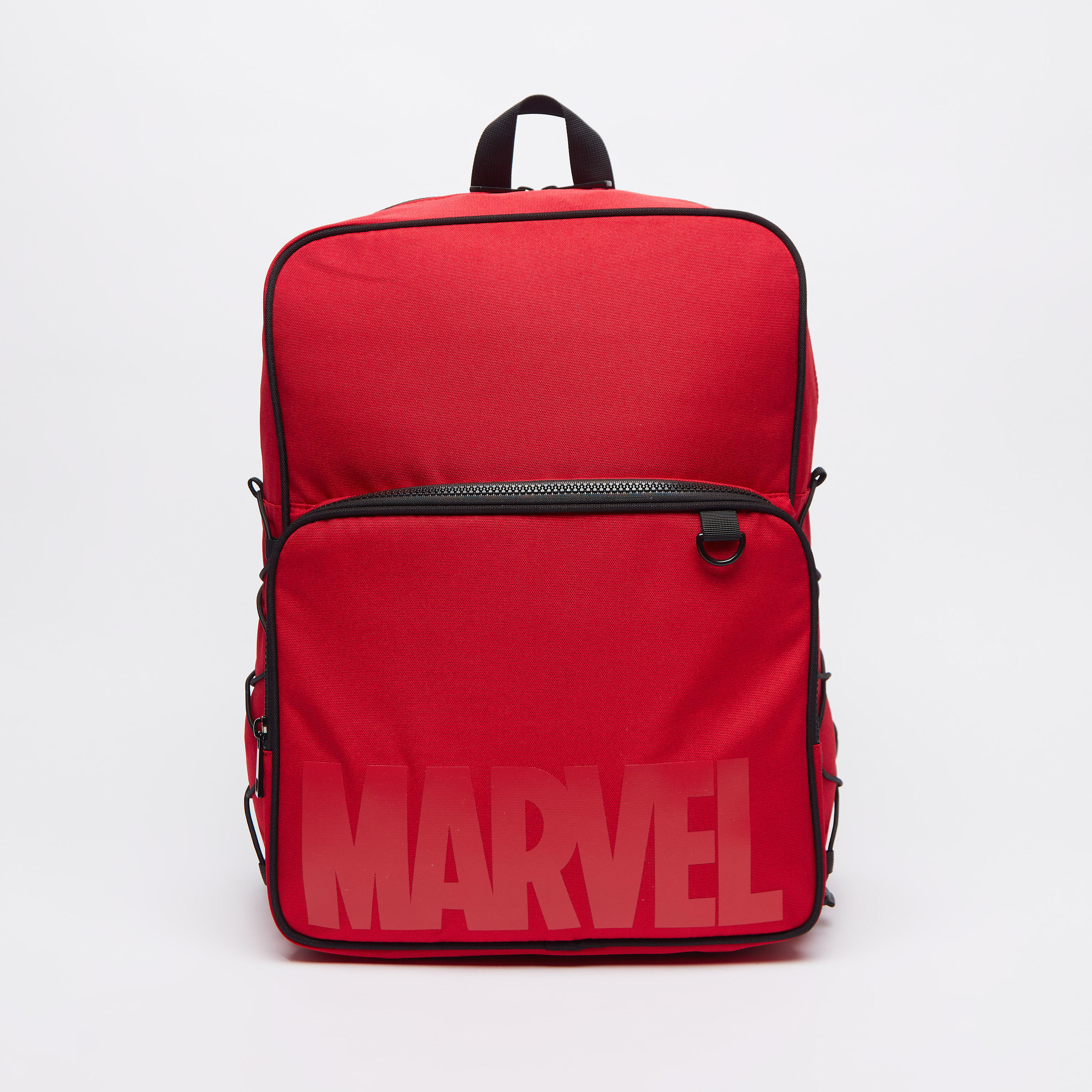 Marvel Print Backpack with Adjustable Shoulder Straps-men-bags-image-1