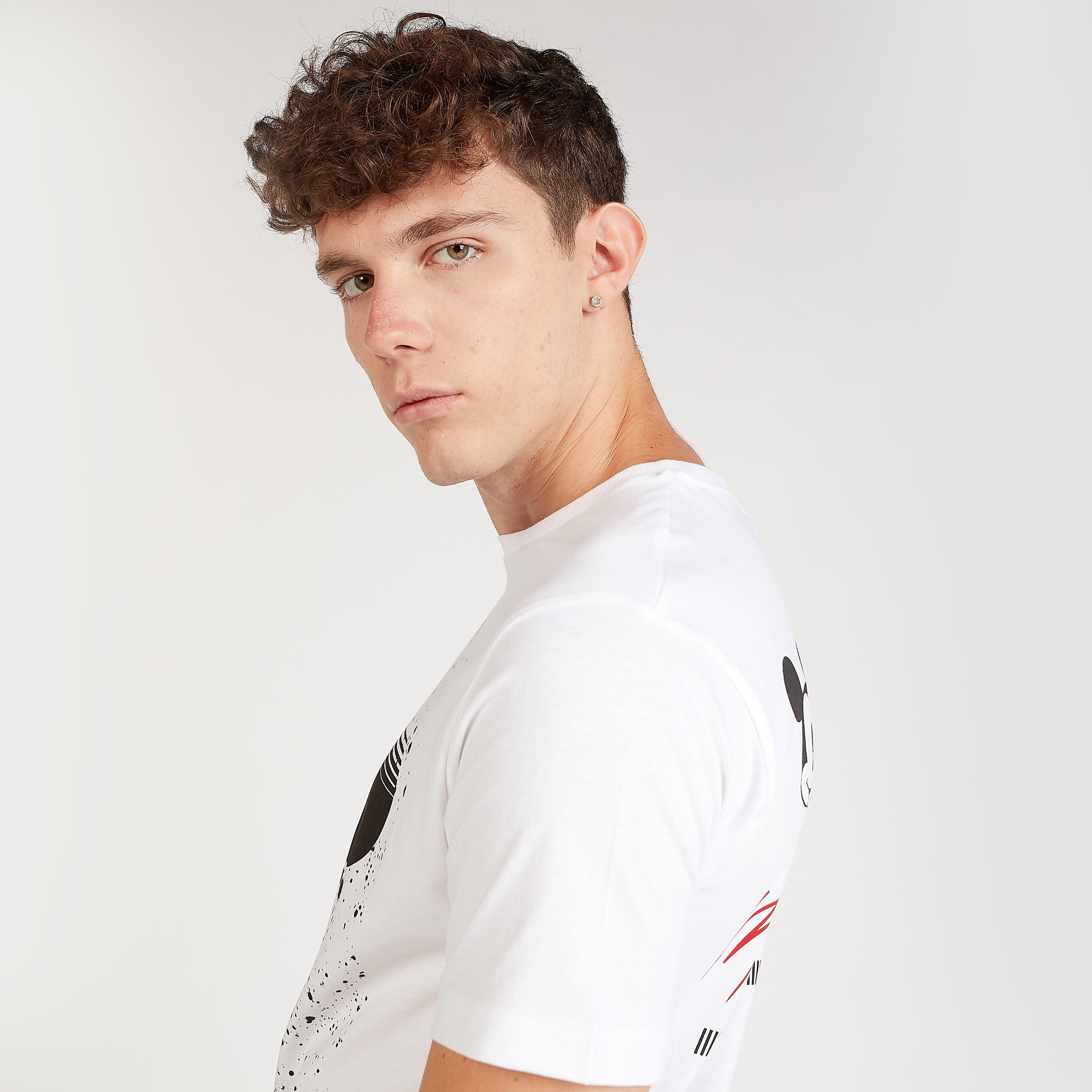 Slim Fit Mickey Mouse Printed T-shirt with Crew Neck and Short Sleeves-men-clothing-tshirtsandpolos-tshirts-image-5