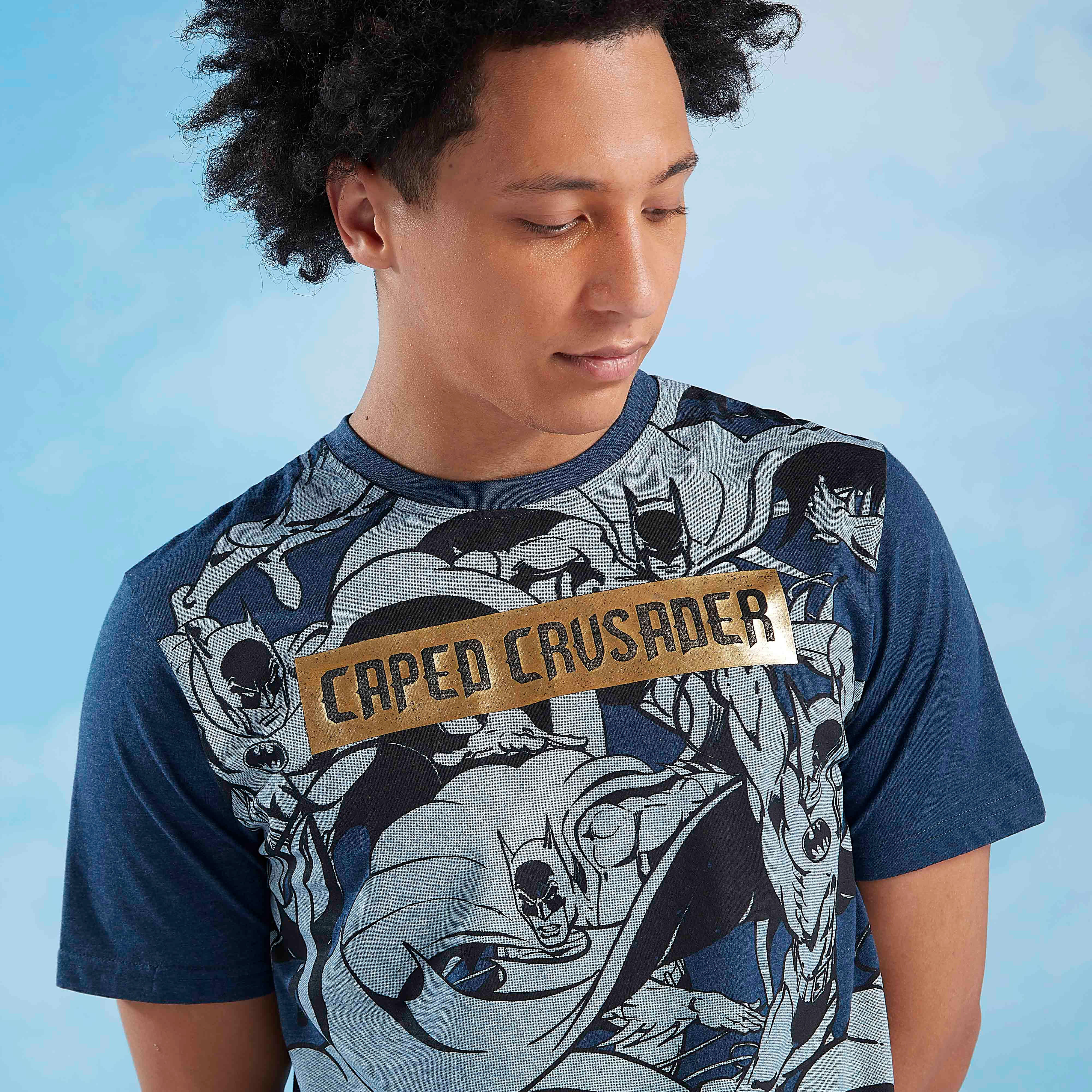 Printed Crew Neck T-shirt with Short Sleeves-men-clothing-tshirtsandpolos-tshirts-image-4