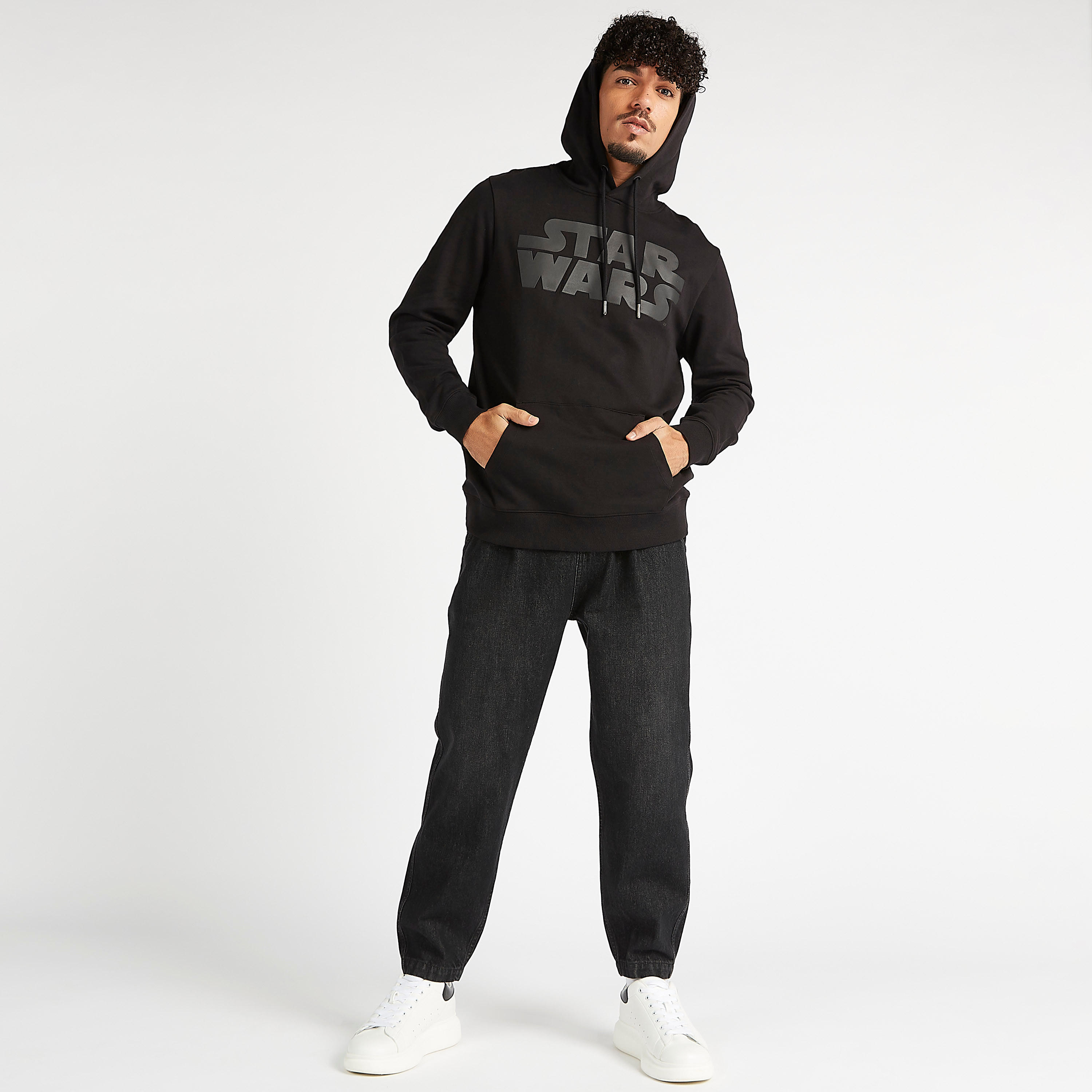 هودي مستدام بأكمام طويلة وجيوب وطبعات ستار وورز-men-winterwear-hoodiesandsweatshirts-image-1