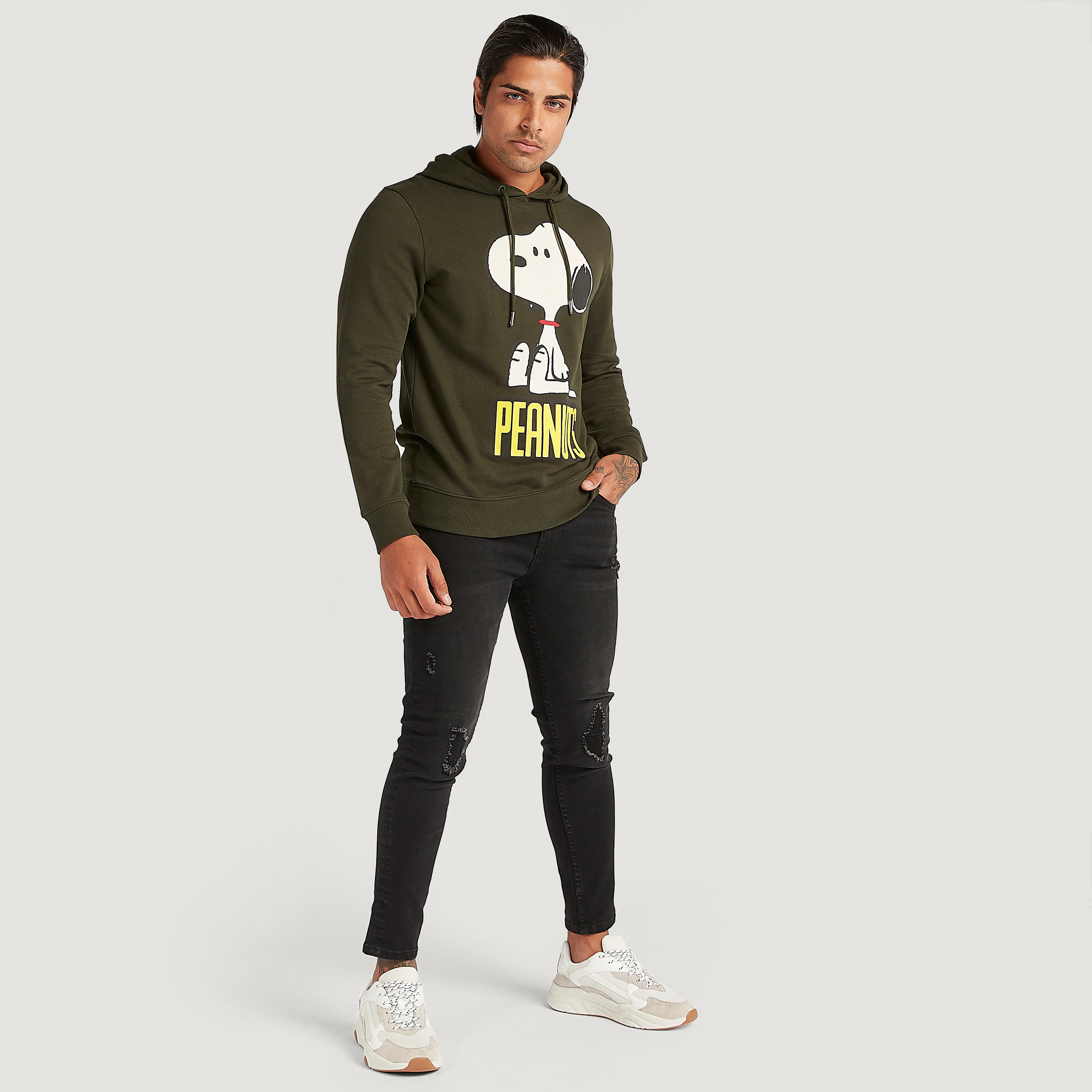 هودي مستدام بأكمام طويلة وطبعات بينوتس-men-winterwear-hoodiesandsweatshirts-image-3