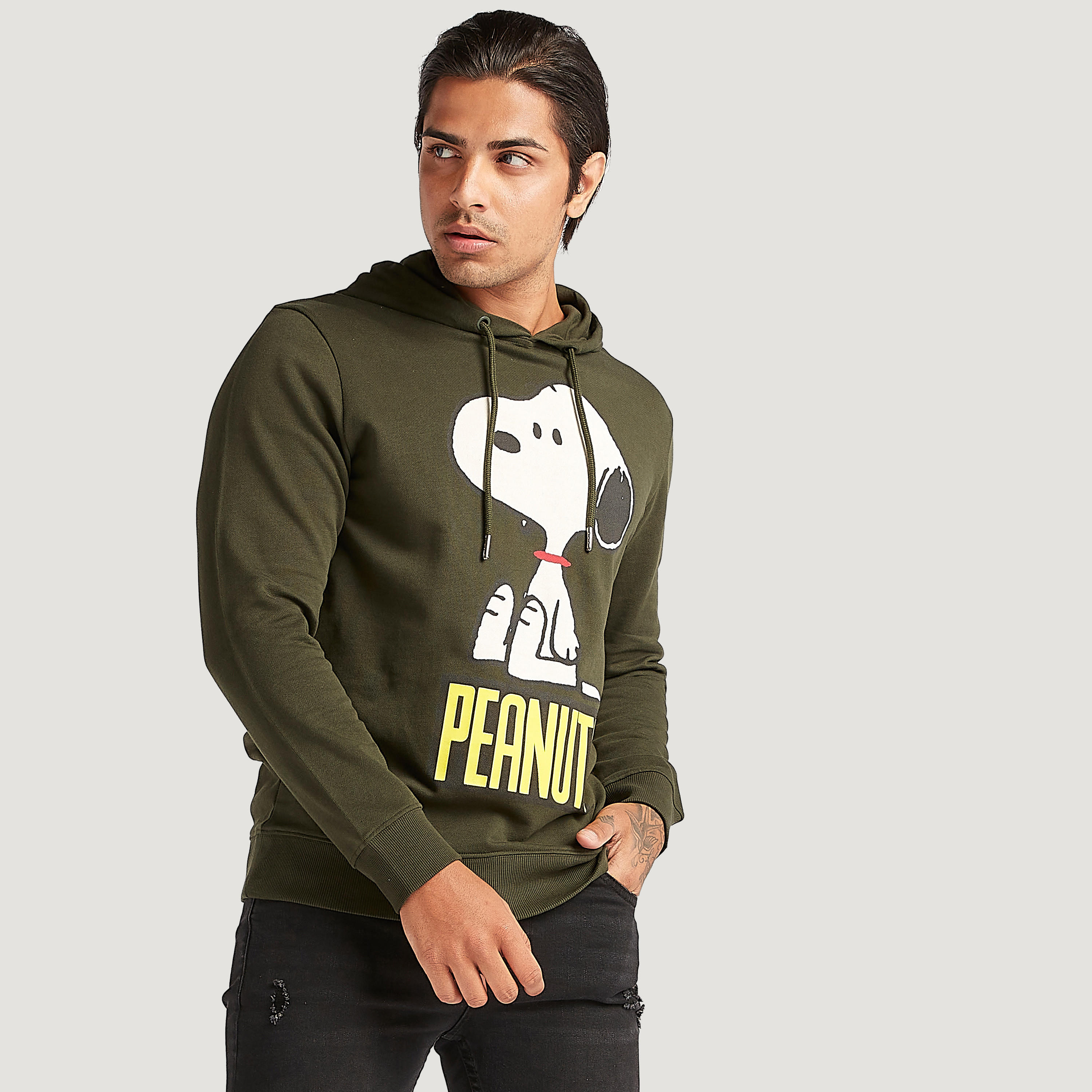 هودي مستدام بأكمام طويلة وطبعات بينوتس-men-winterwear-hoodiesandsweatshirts-image-1