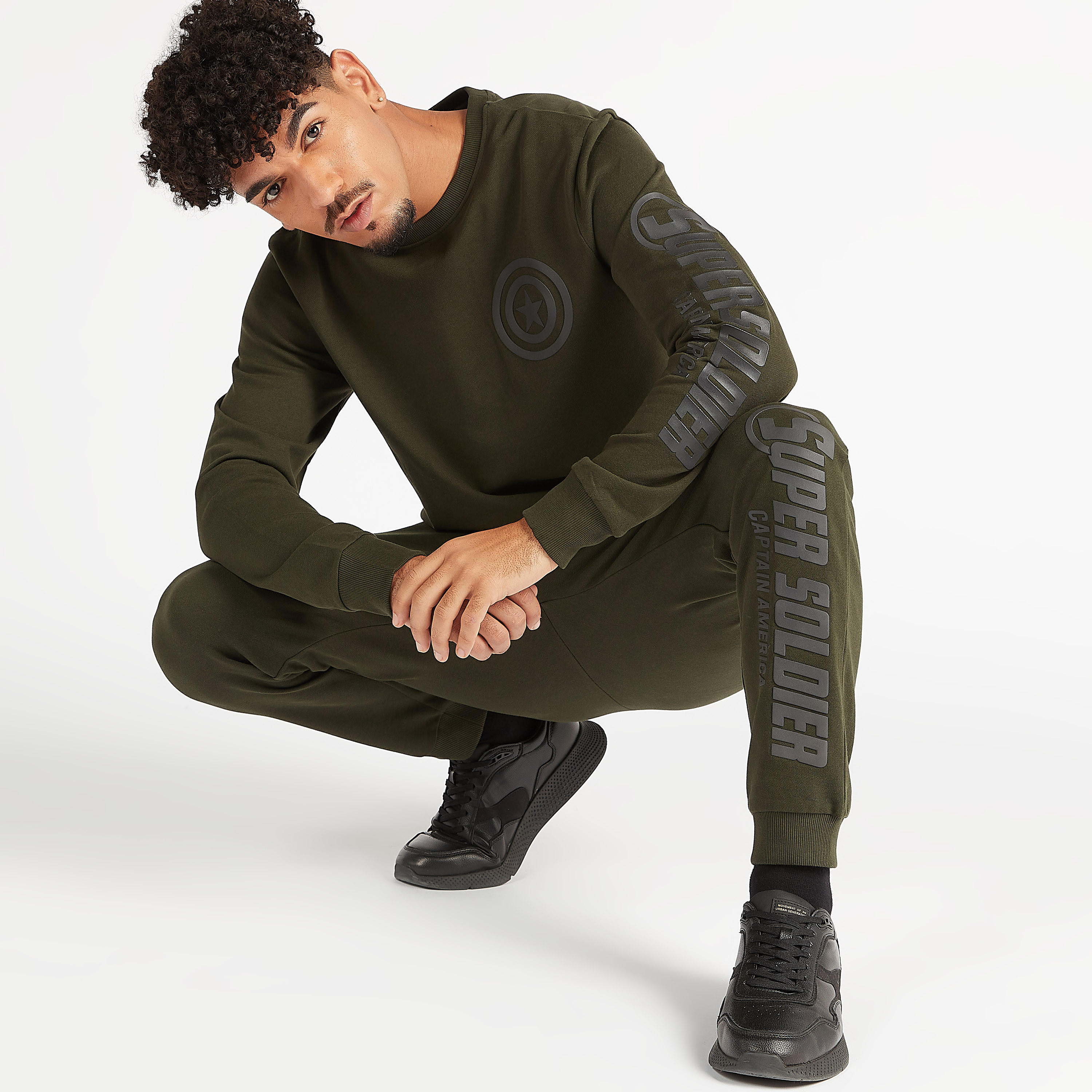 Sustainable Printed Long Sleeves Sweatshirt with Crew Neck-men-winterwear-hoodiesandsweatshirts-image-3