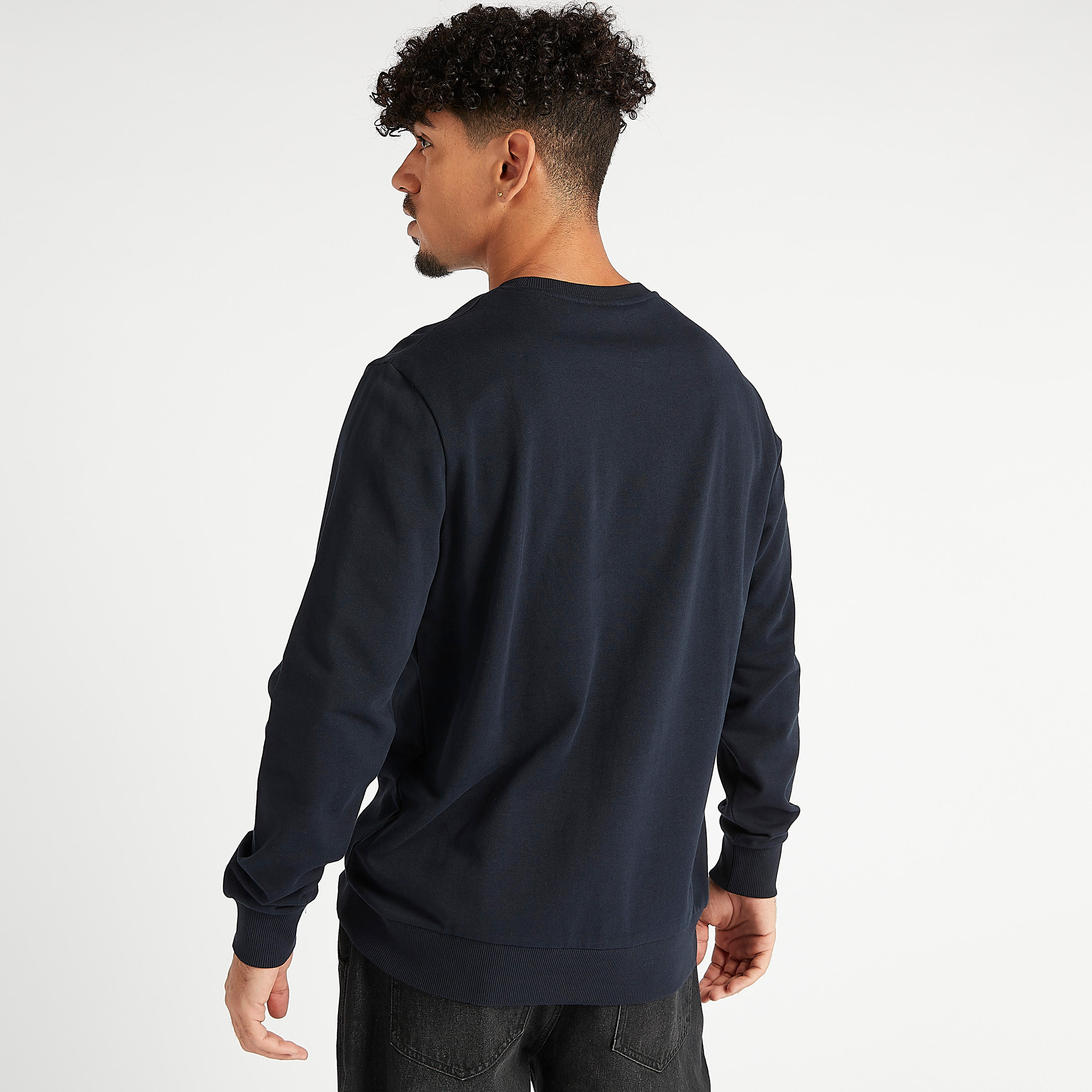 سويت شيرت مستدام بياقة ضيقة وأكمام طويلة وطبعات سوبر مان-men-winterwear-hoodiesandsweatshirts-image-4