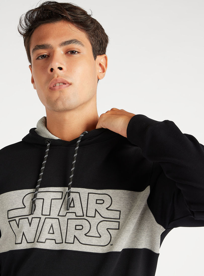 هودي مستدام بأكمام طويلة وجيوب وطبعات حرب النجوم-men-winterwear-hoodiesandsweatshirts-image-3