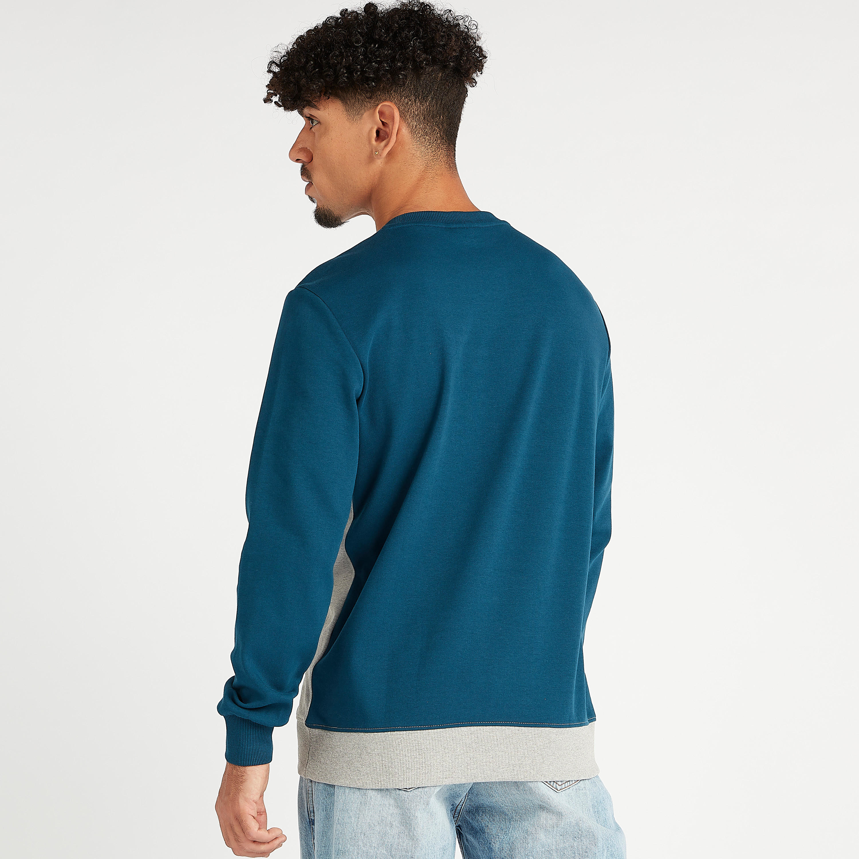 سويت شيرت مستدام بياقة ضيقة وأكمام طويلة وطبعات أفينجيرز-men-winterwear-hoodiesandsweatshirts-image-4