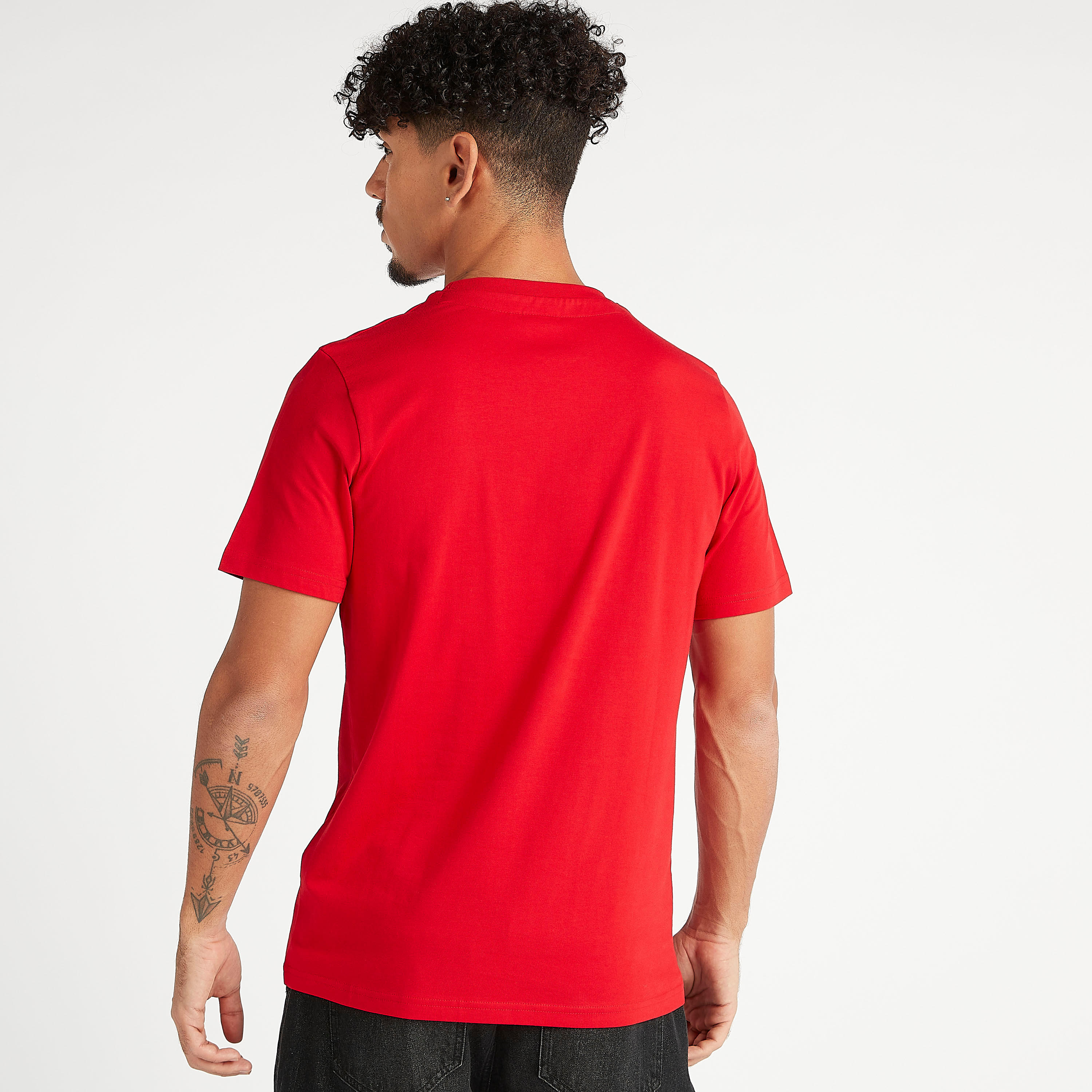 تيشيرت مستدام بياقة ضيقة وأكمام قصيرة وطبعات لوني تيونز-men-clothing-tshirtsandpolos-tshirts-image-4