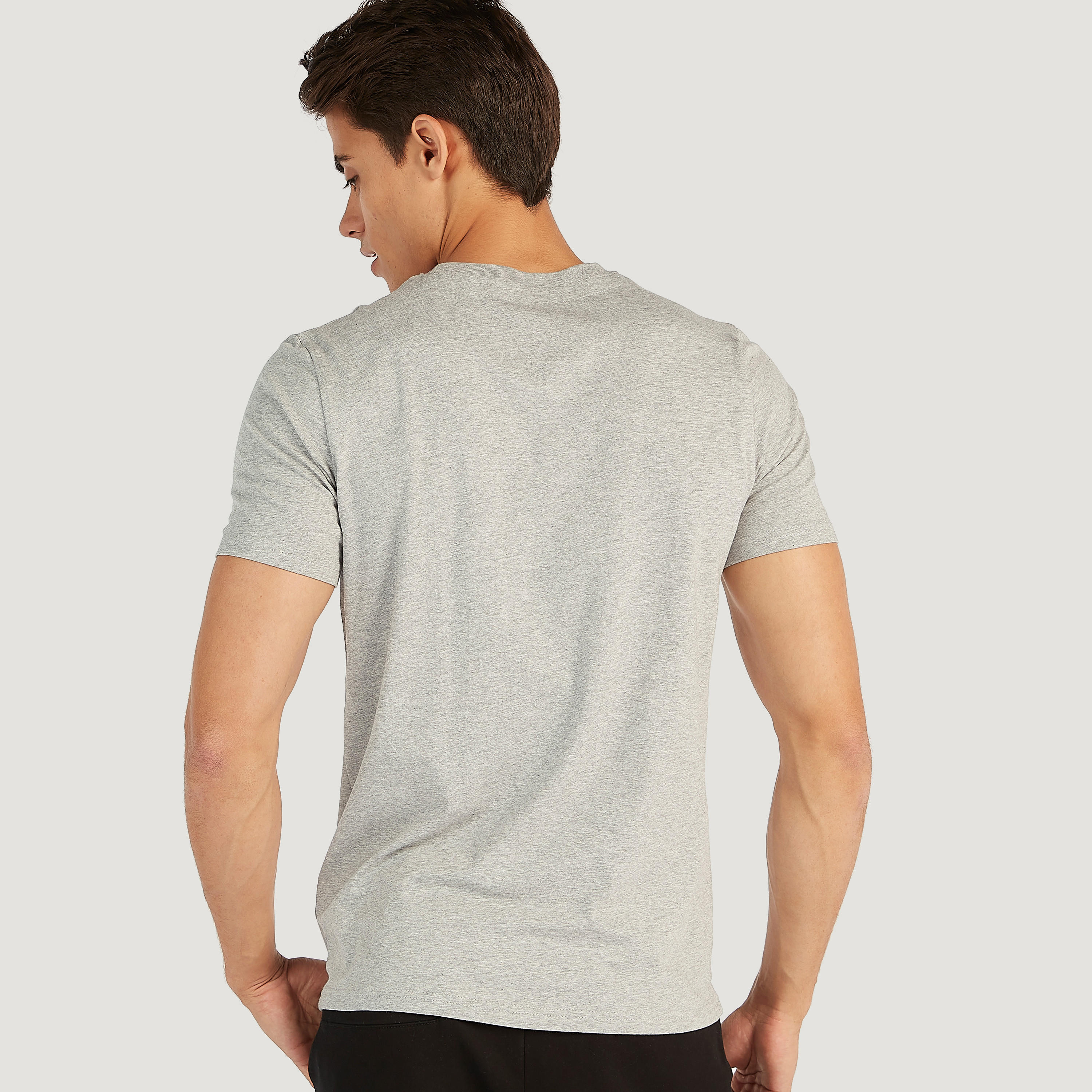 Goofy Print Crew Neck T-shirt with Short Sleeves-men-clothing-tshirtsandpolos-tshirts-image-4