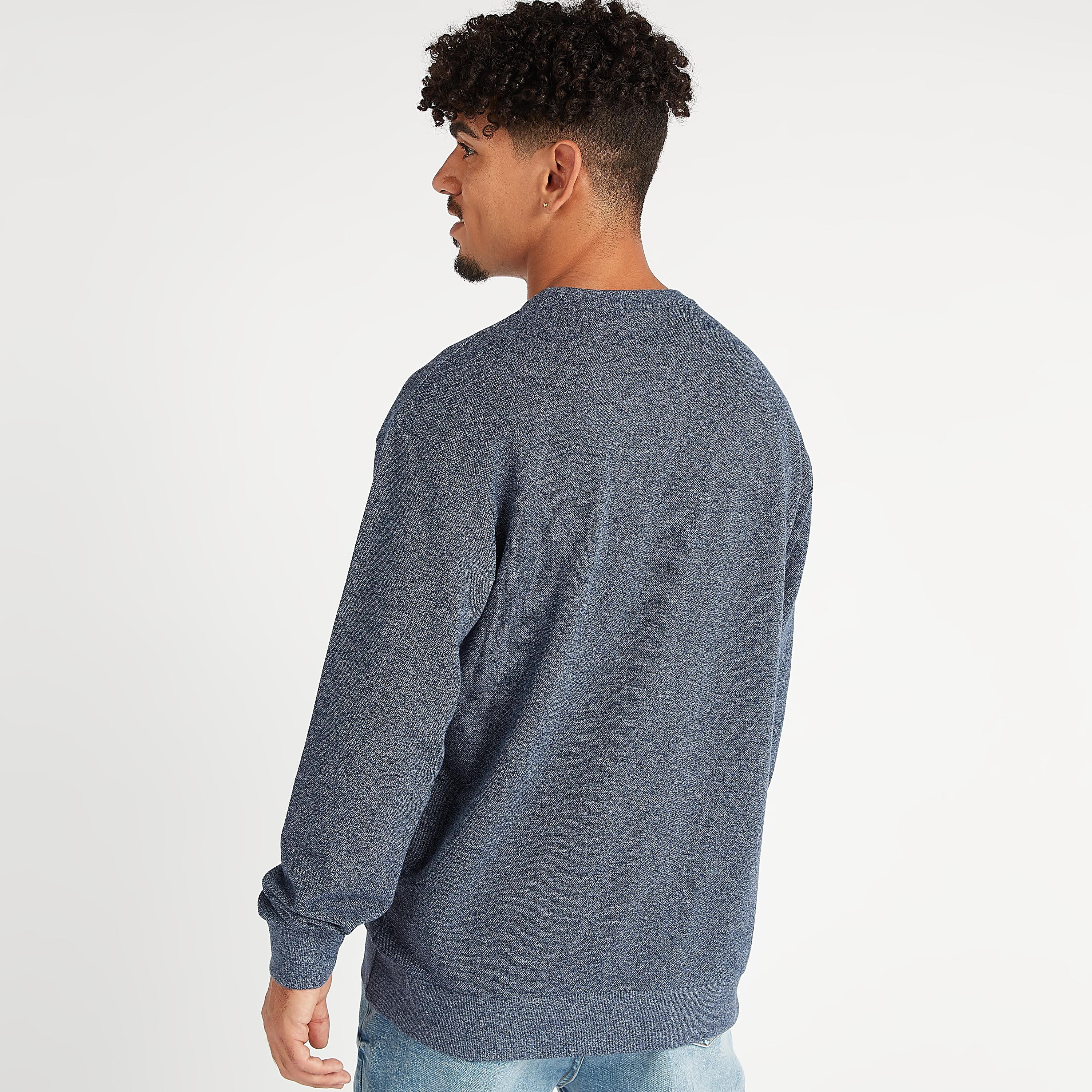 Sustainable Printed Crew Neck Sweatshirt with Long Sleeves-men-winterwear-hoodiesandsweatshirts-image-4