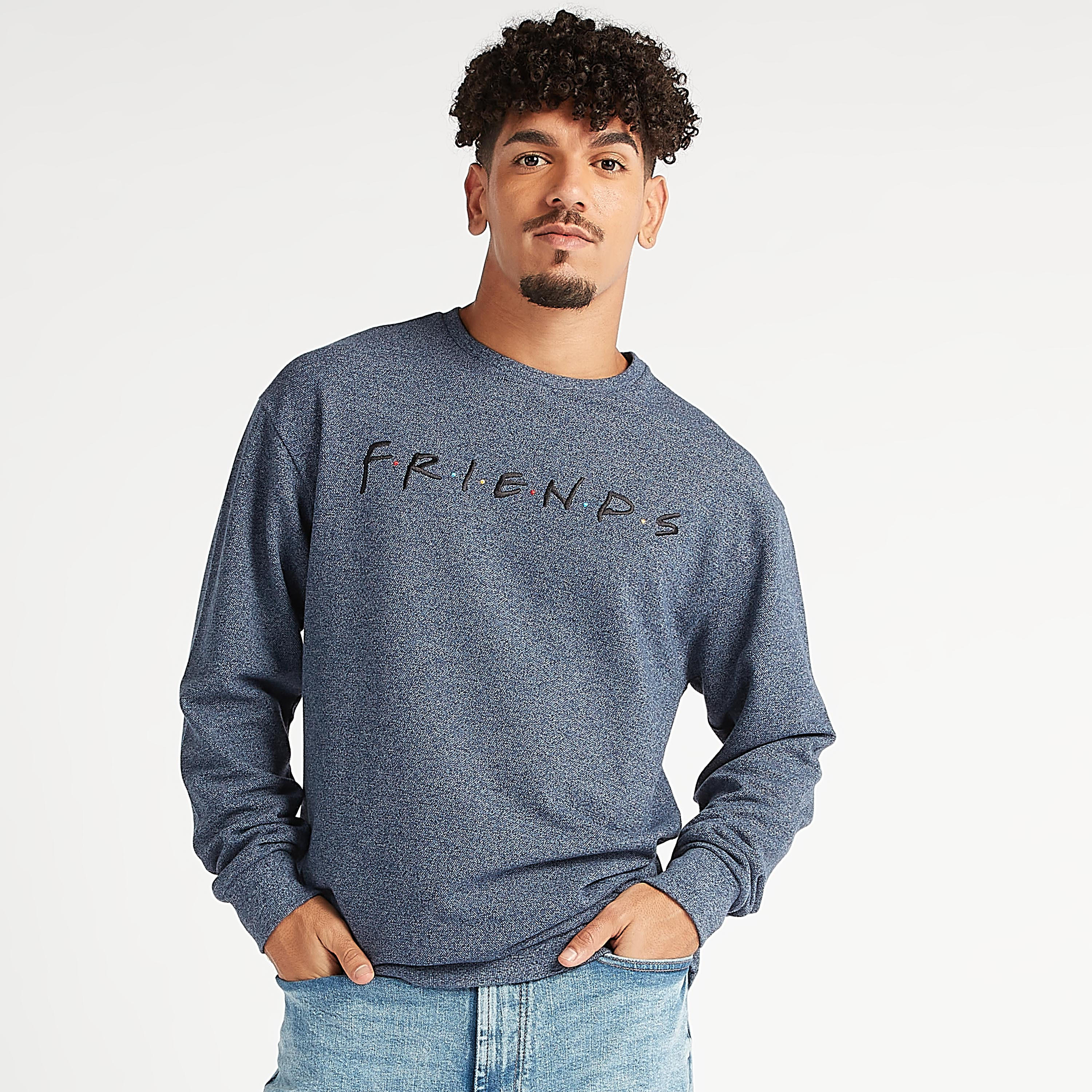Sustainable Printed Crew Neck Sweatshirt with Long Sleeves-men-winterwear-hoodiesandsweatshirts-image-5
