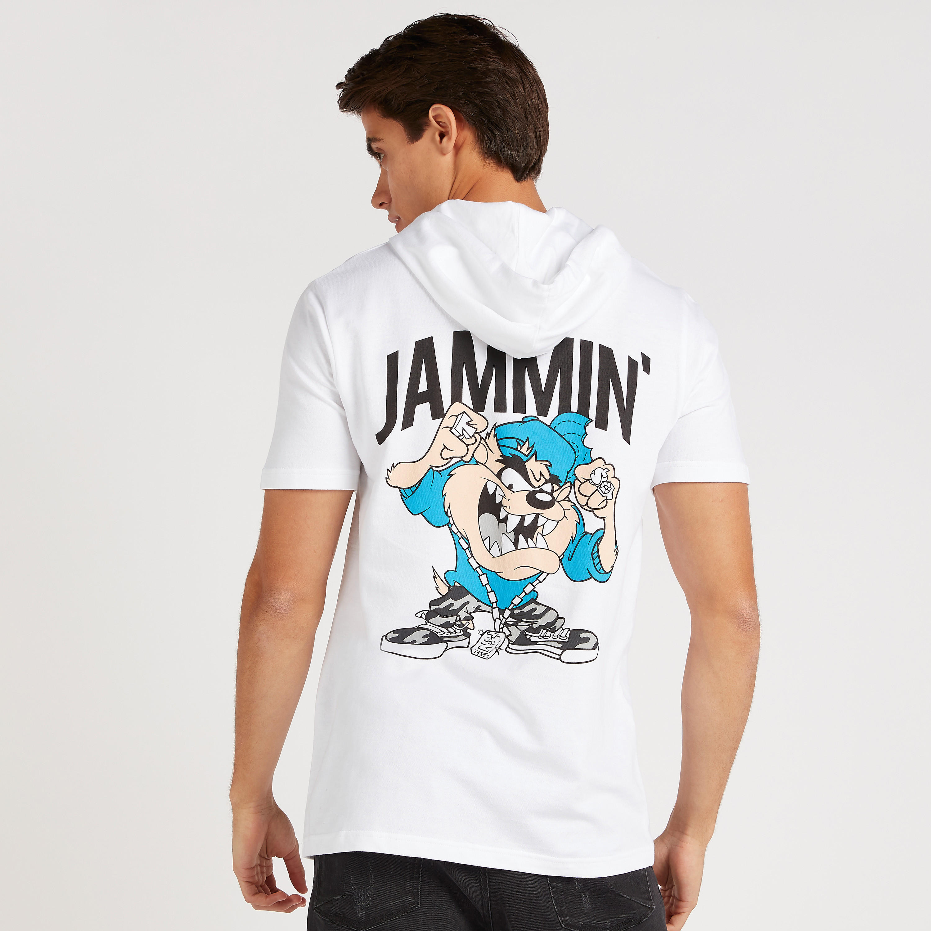 Jammin Print Hooded T-shirt with Short Sleeves-men-clothing-tshirtsandpolos-tshirts-image-4