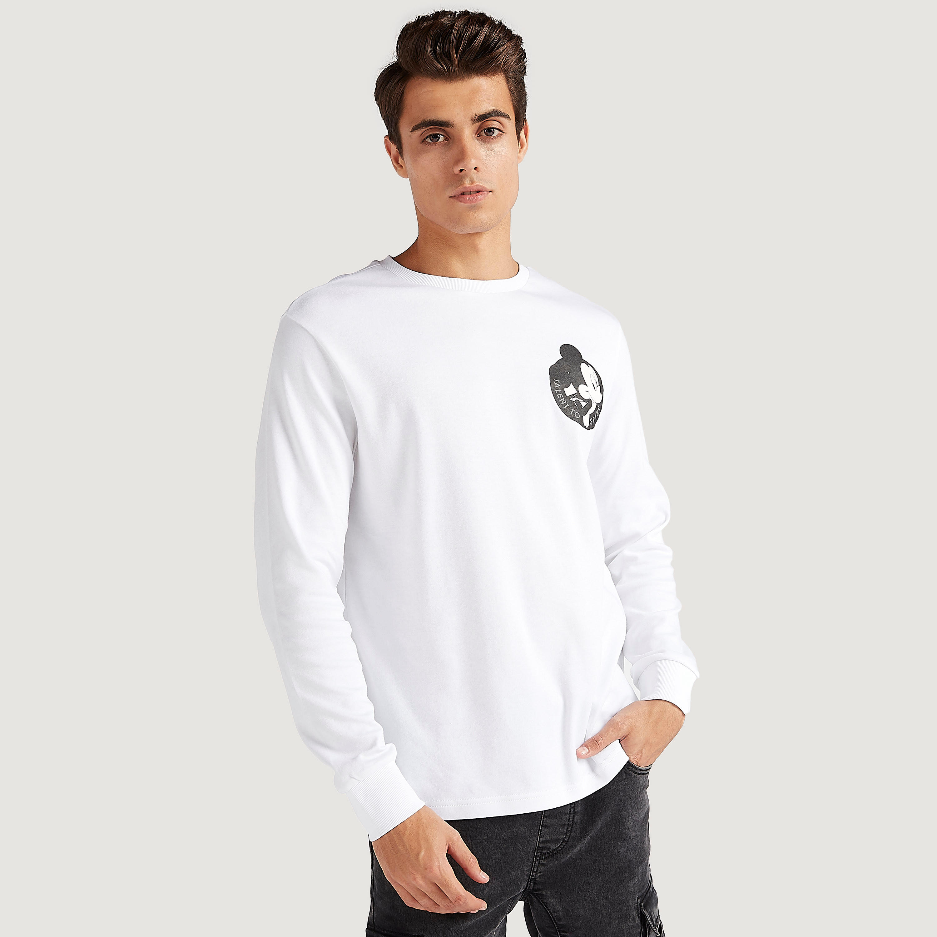 تيشيرت بأكمام طويلة وطبعات ميكي ماوس-men-clothing-tshirtsandpolos-tshirts-image-1