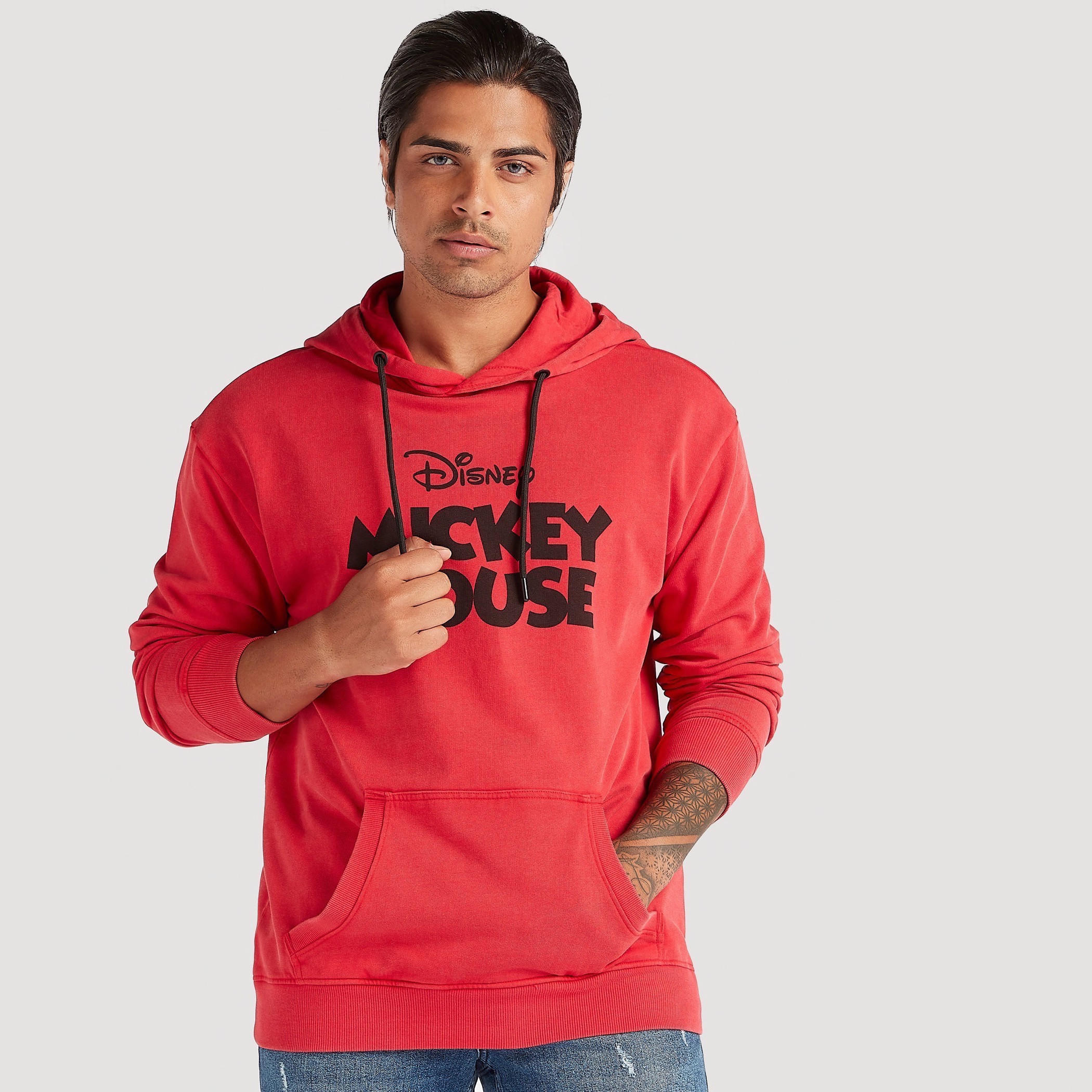 Disney Hooded Sweatshirt with Long Sleeves-men-winterwear-hoodiesandsweatshirts-image-5