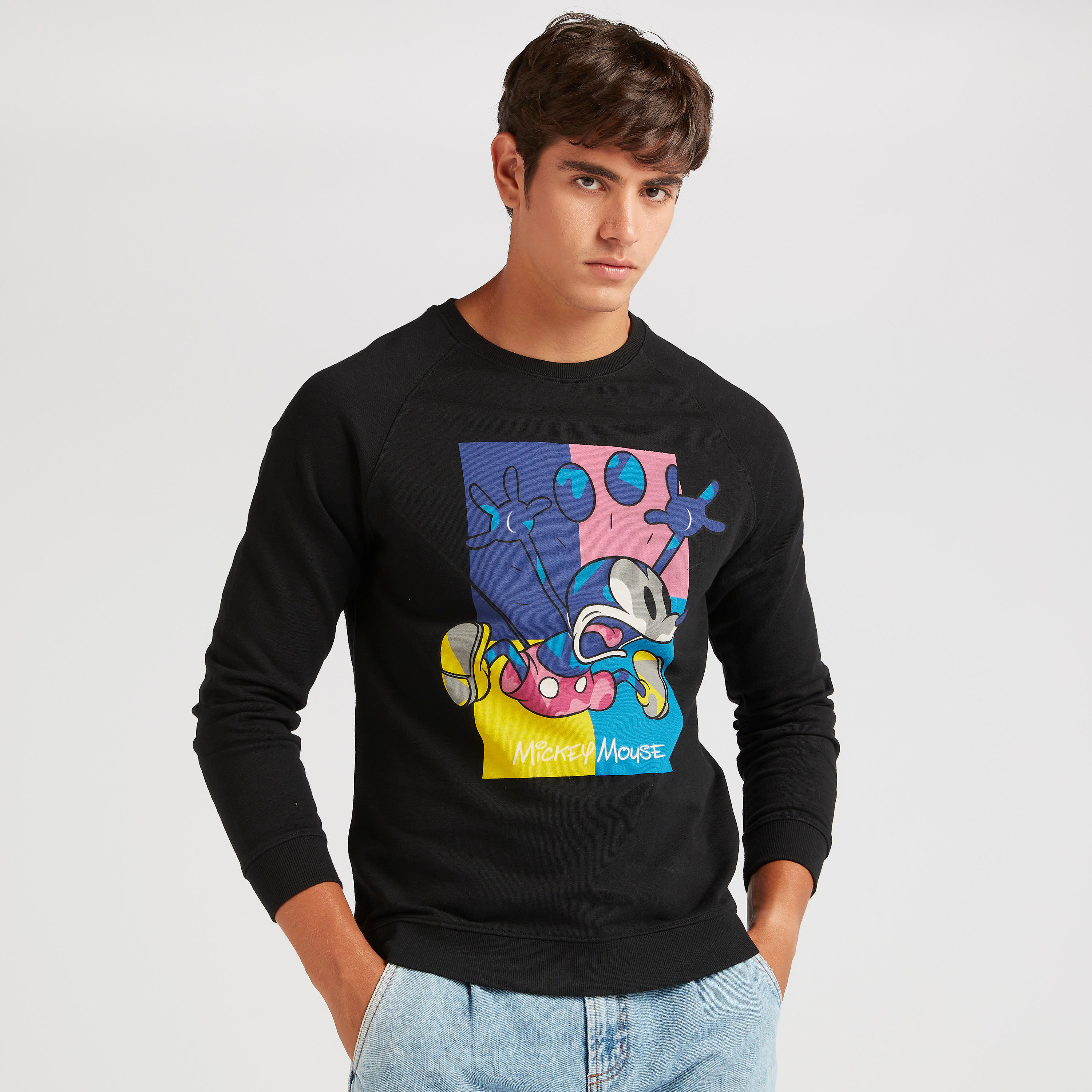 سويت شيرت بأكمام طويلة وطبعات ميكي ماوس-men-winterwear-hoodiesandsweatshirts-image-4
