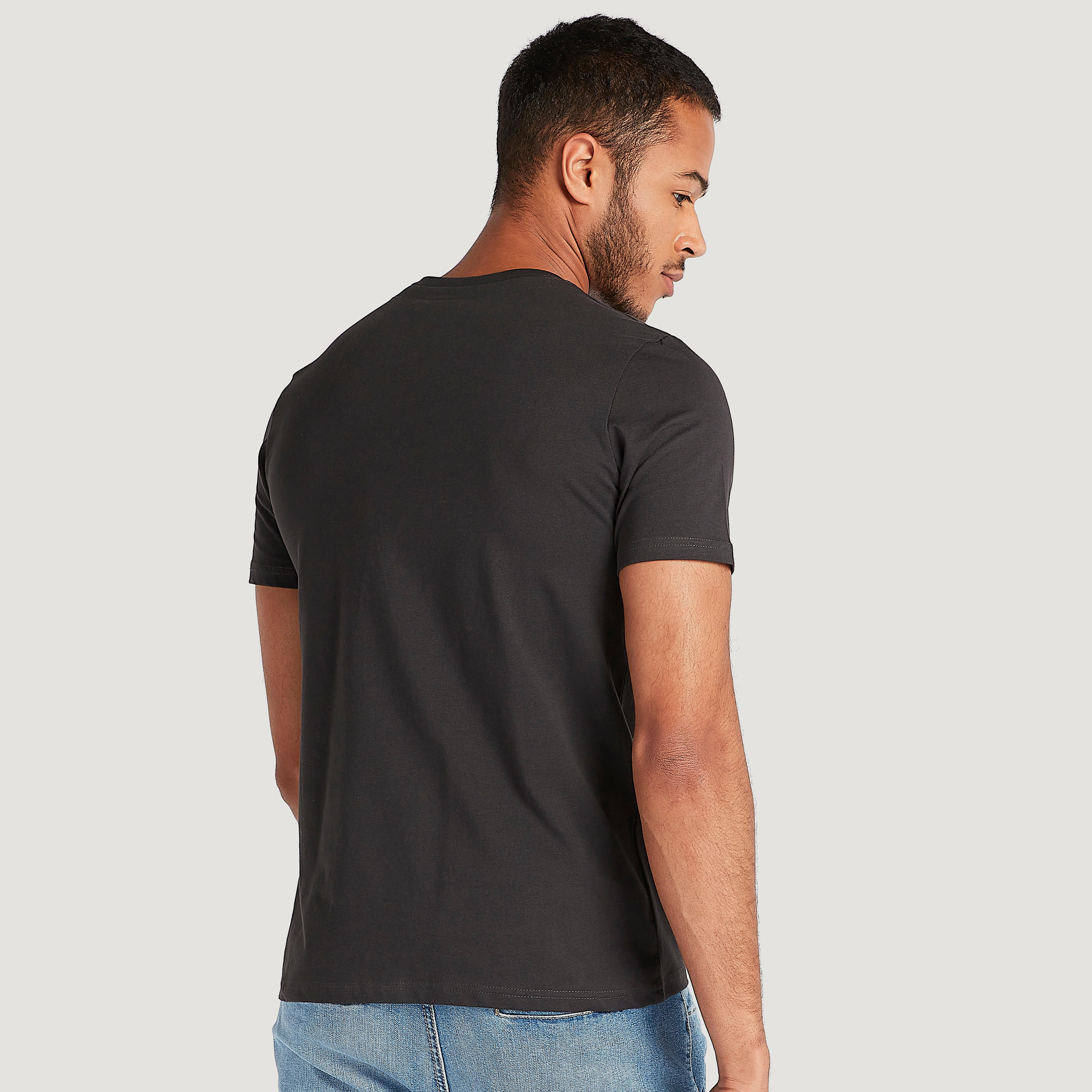 Super-Soldier Print T-shirt with Crew Neck-men-clothing-tshirtsandpolos-tshirts-image-4