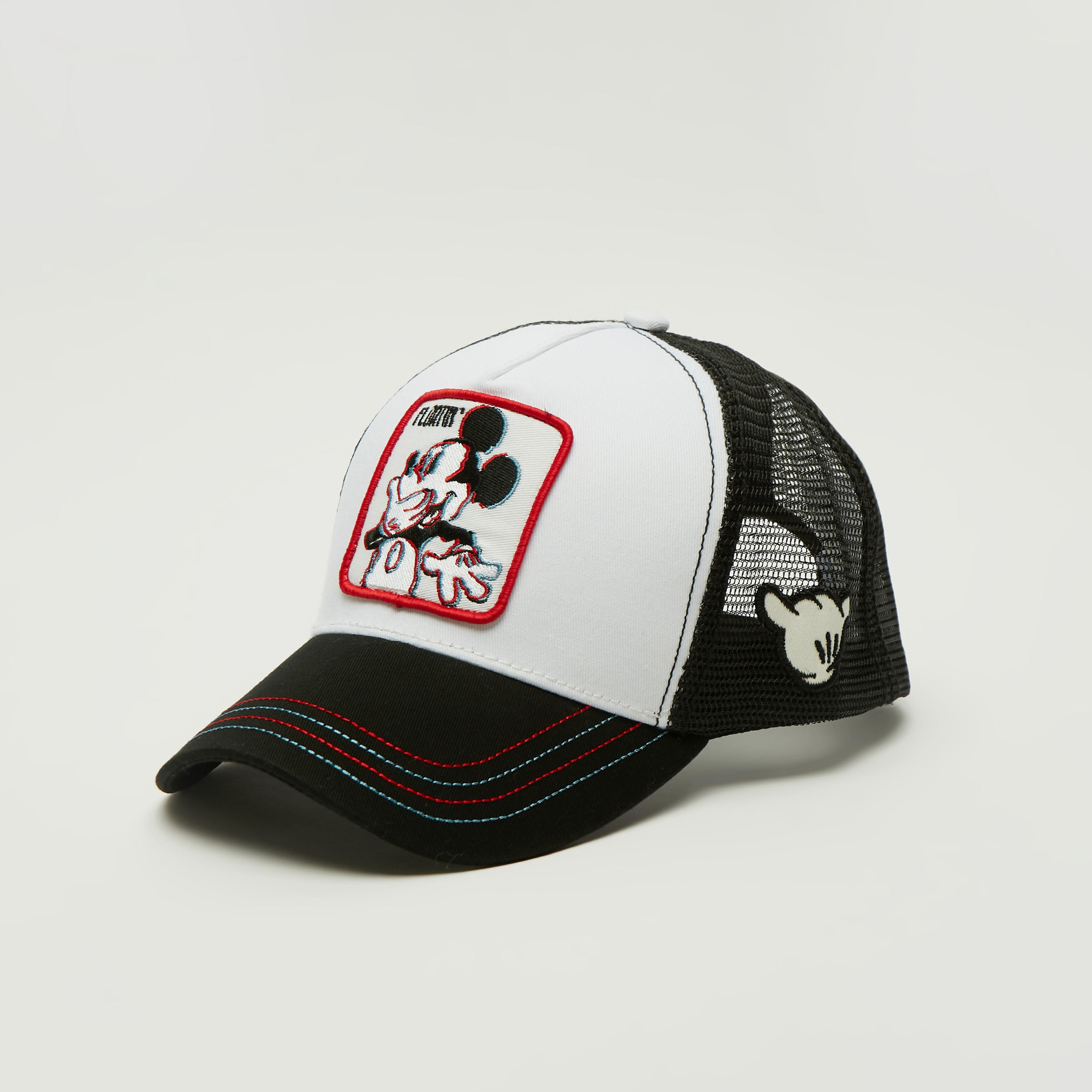كاب بألواح شبكية وطبعات شعار ميكي ماوس-men-caps-image-1