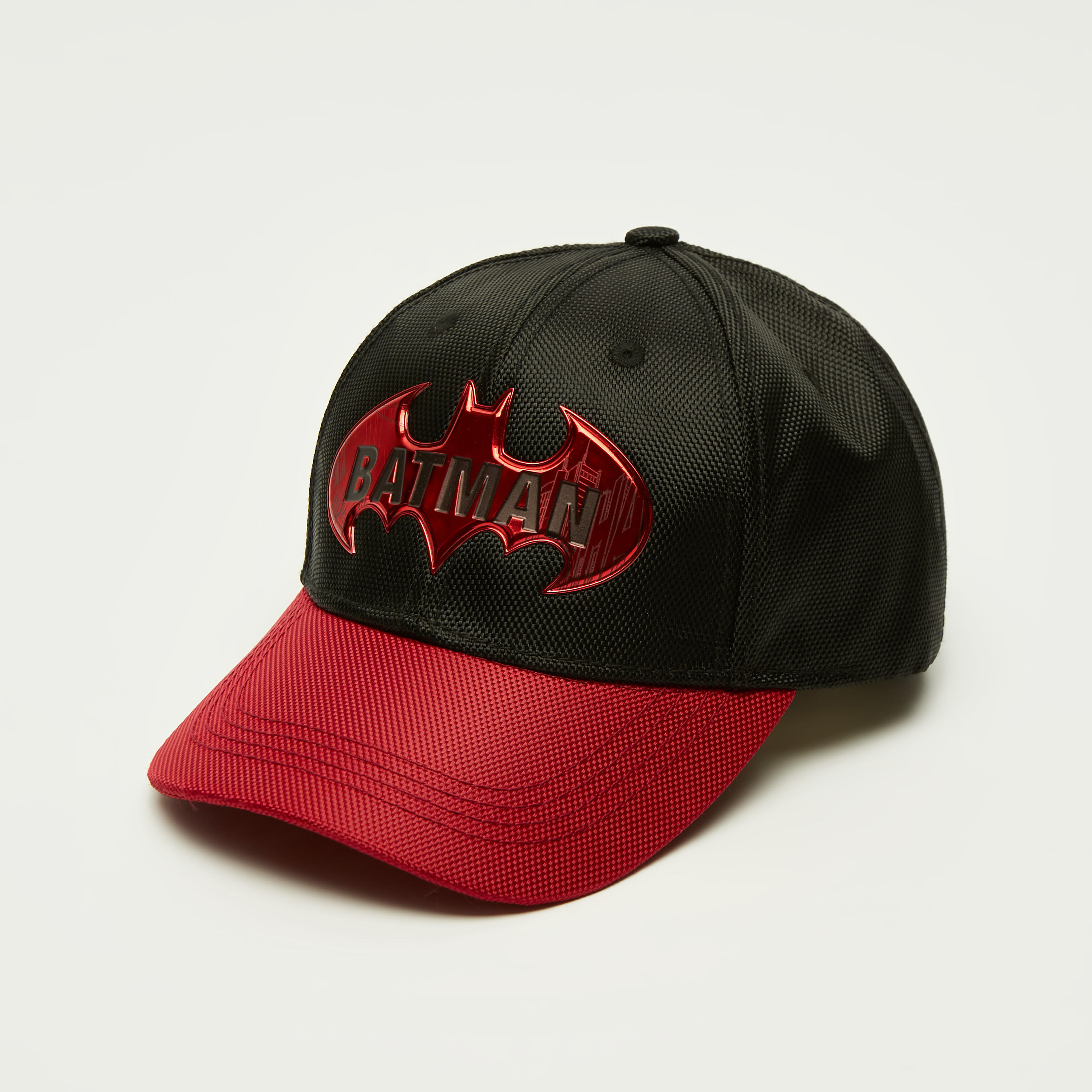 كاب بشعار باتمان منقوش وزر إغلاق كبّاس-men-caps-image-5